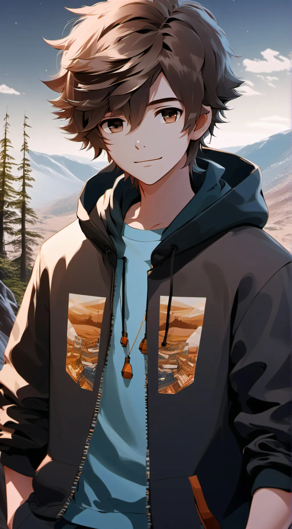 ai character: Ziela  background