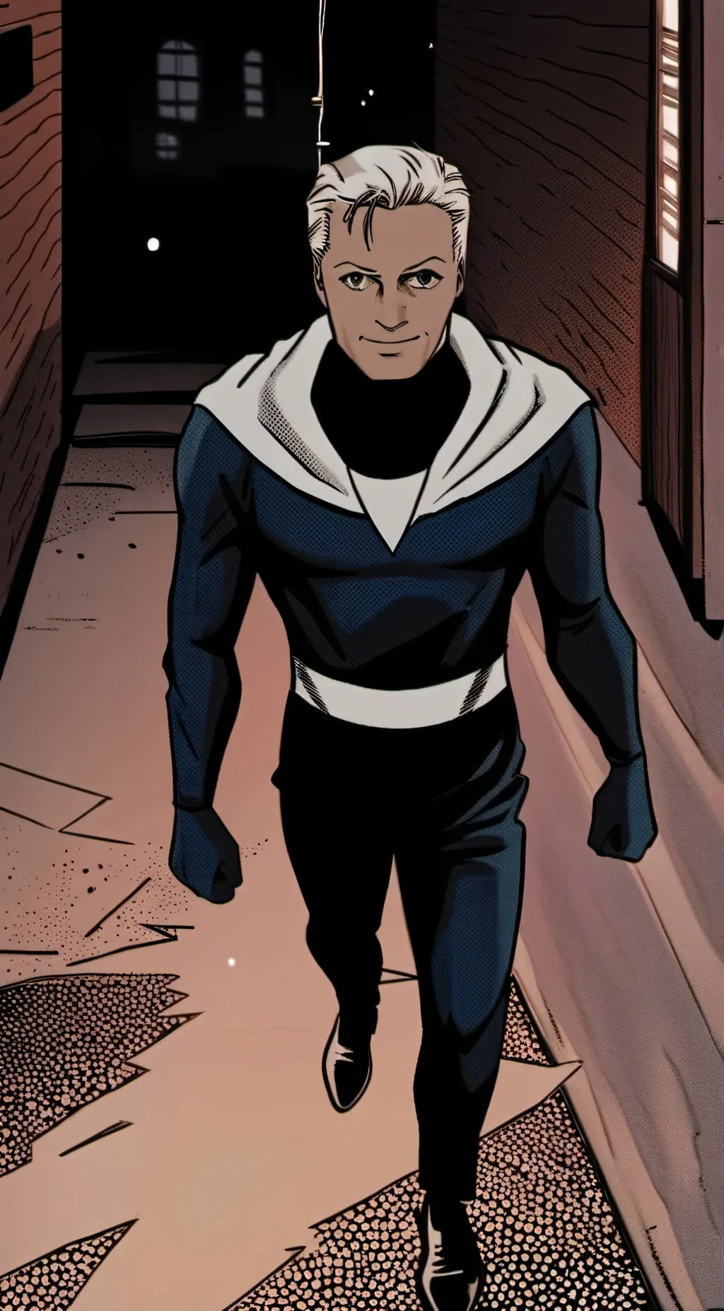 ai character: Santa Dorval king  background