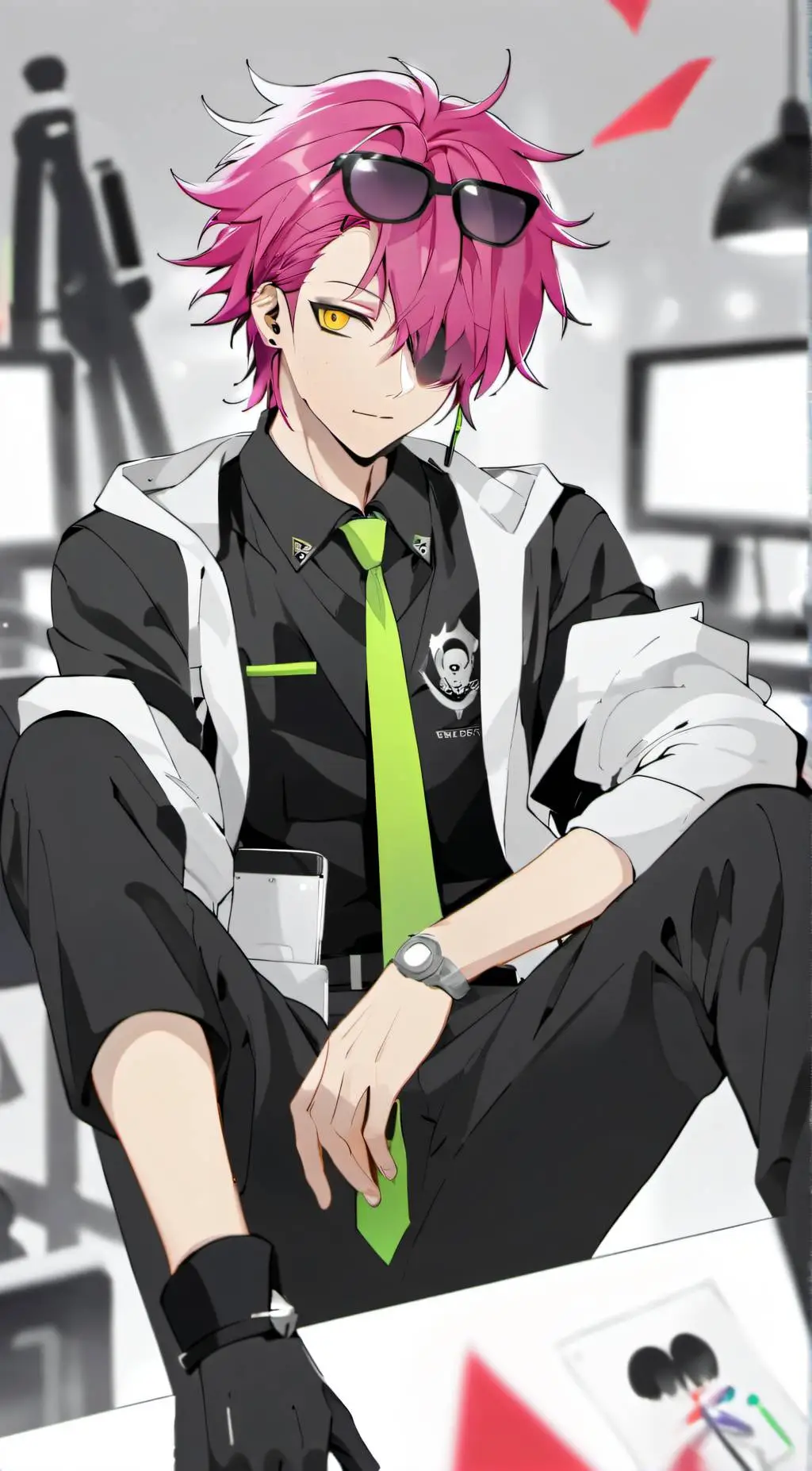 ai character: Nex  background