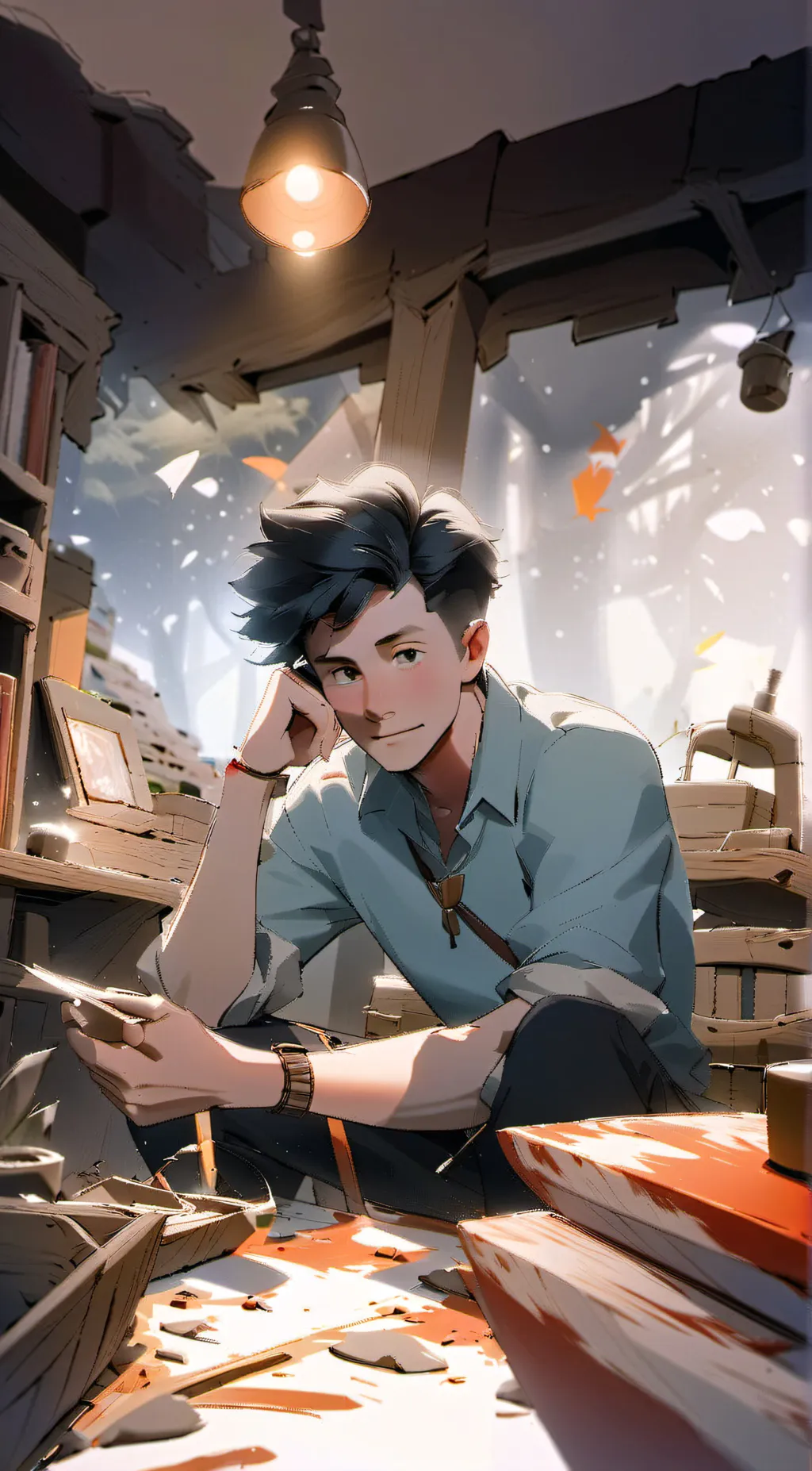 ai character: Mattheo background