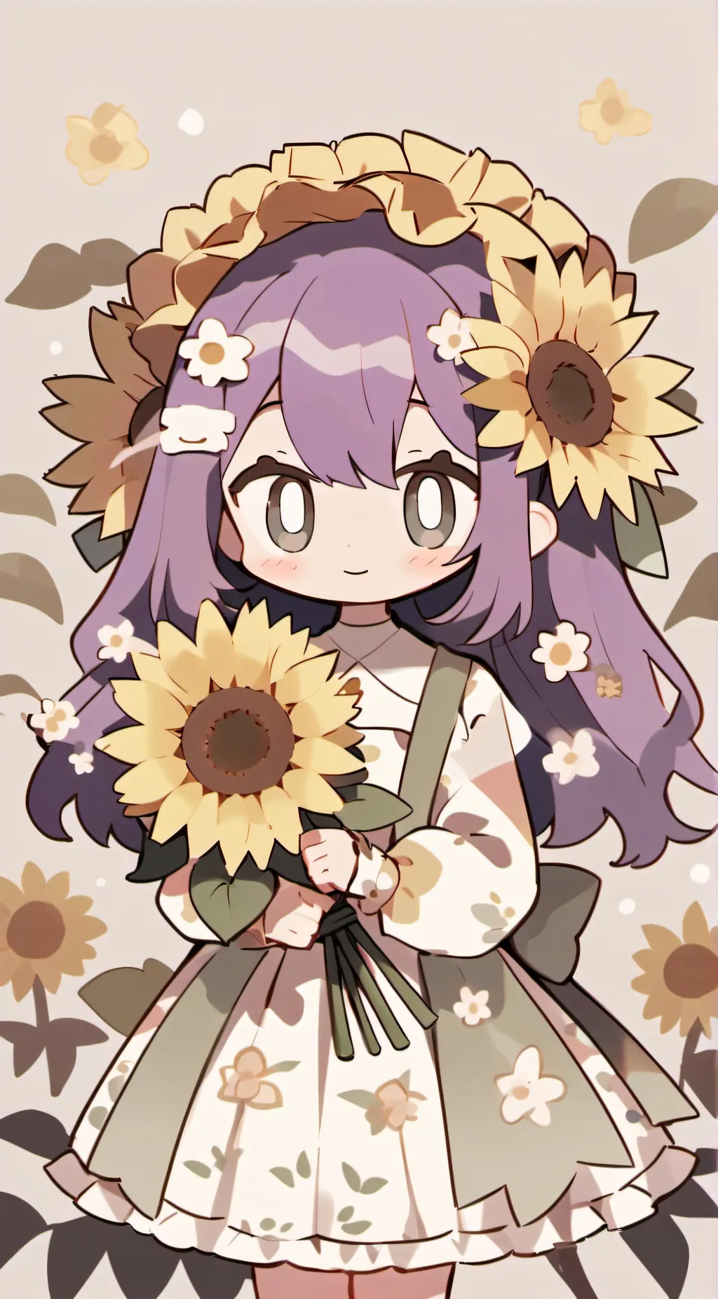 ai character: Sunny background