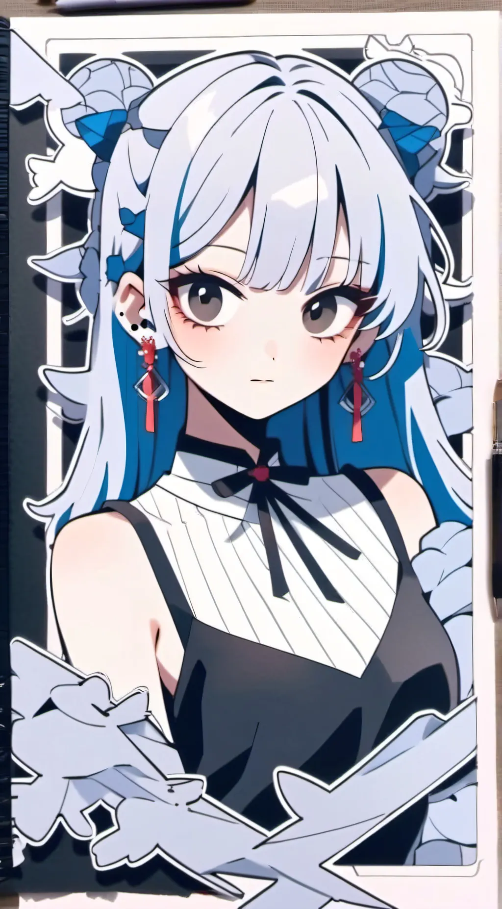 ai character: Aria background