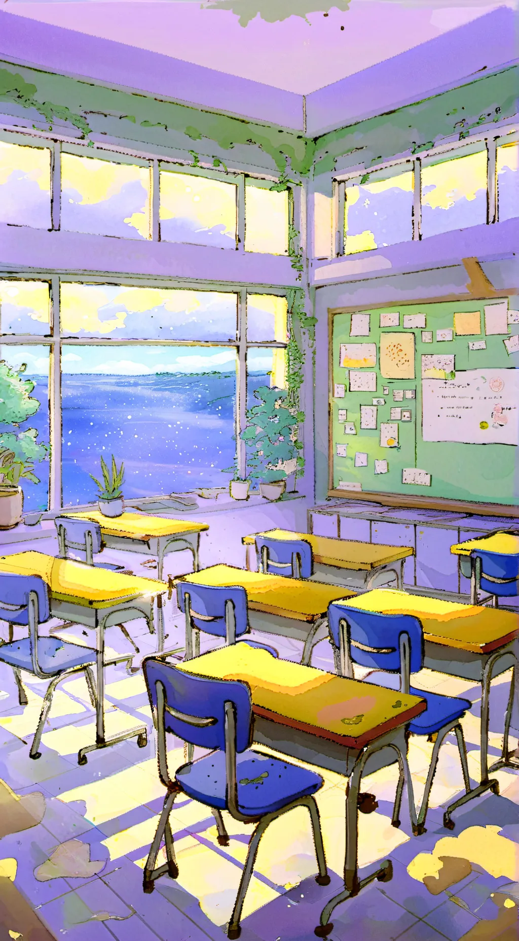 ai character: New student.(MHA) background