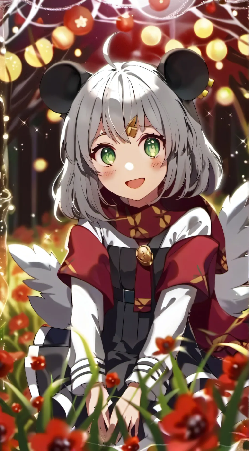 ai character: Nina  background