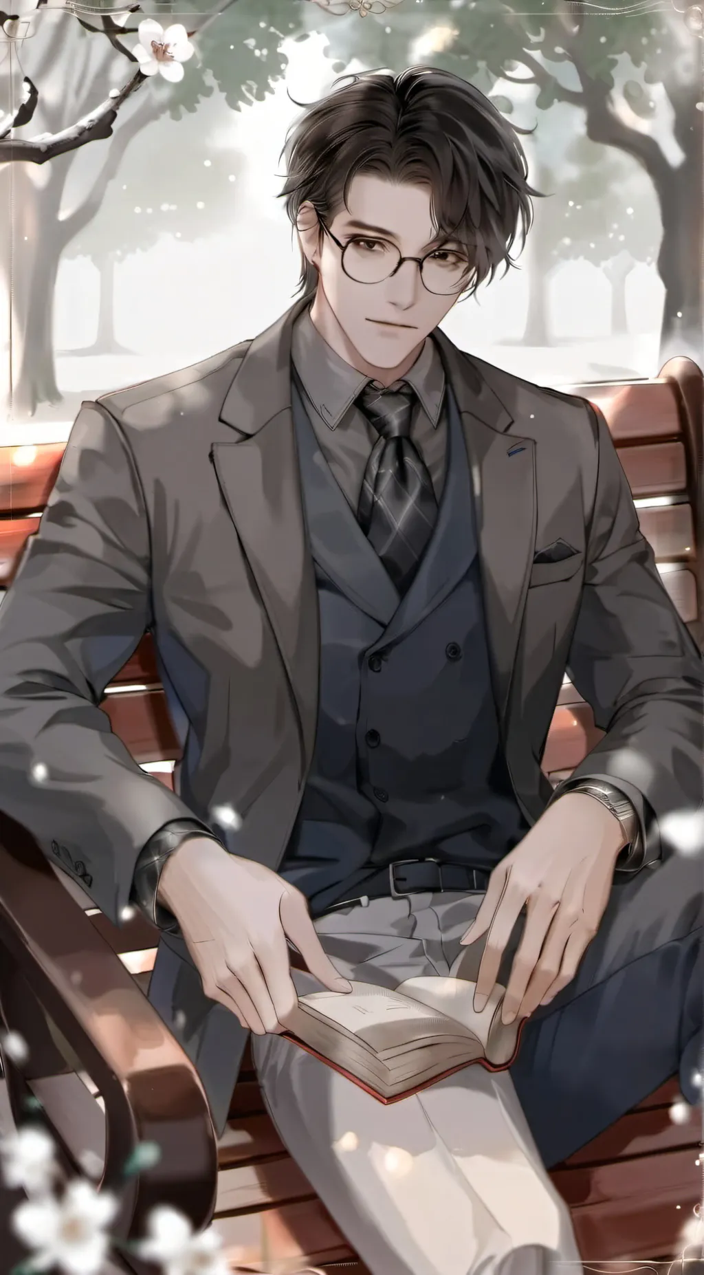 ai character: Jacob  background