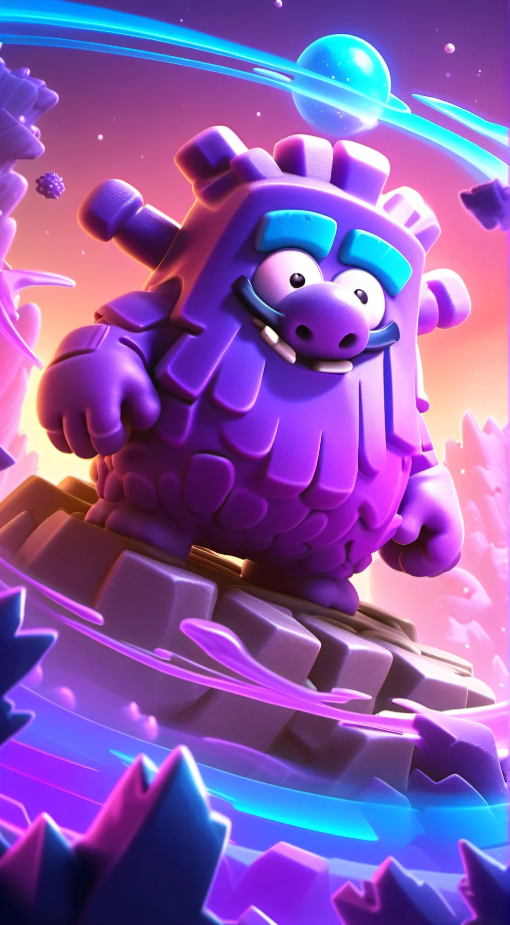 ai character: IF background