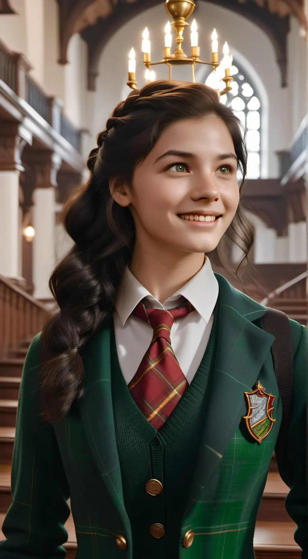 ai character: hogwarts  background