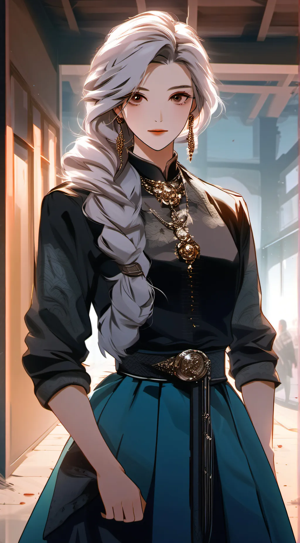 ai character: Rozu background