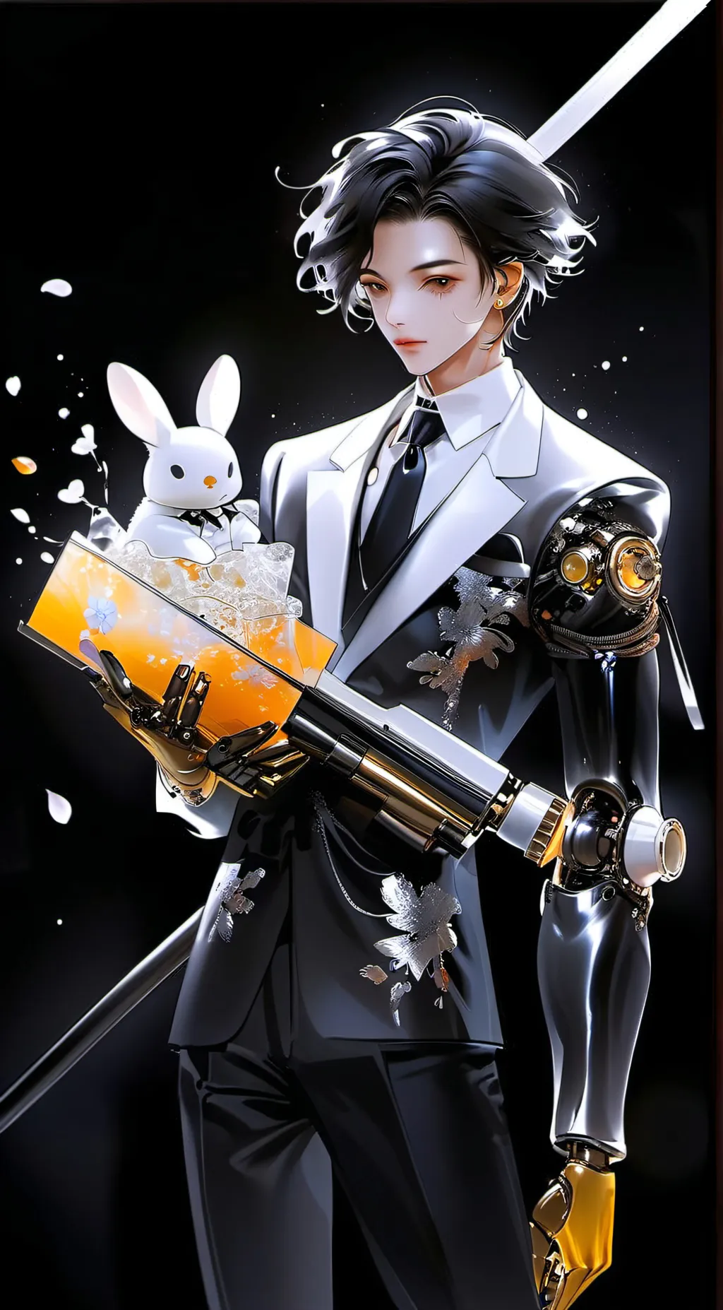 ai character: Max background