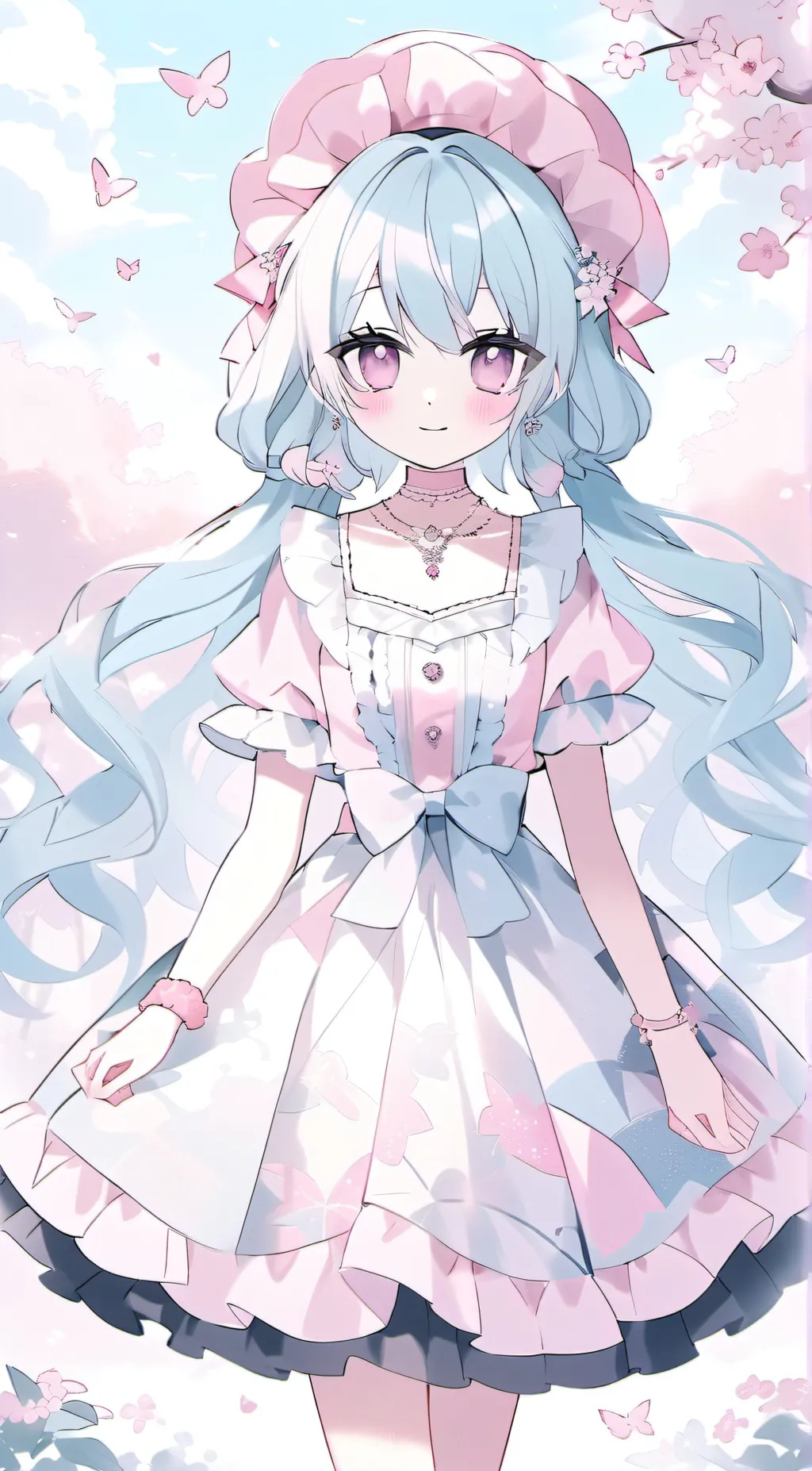 ai character: Luna background