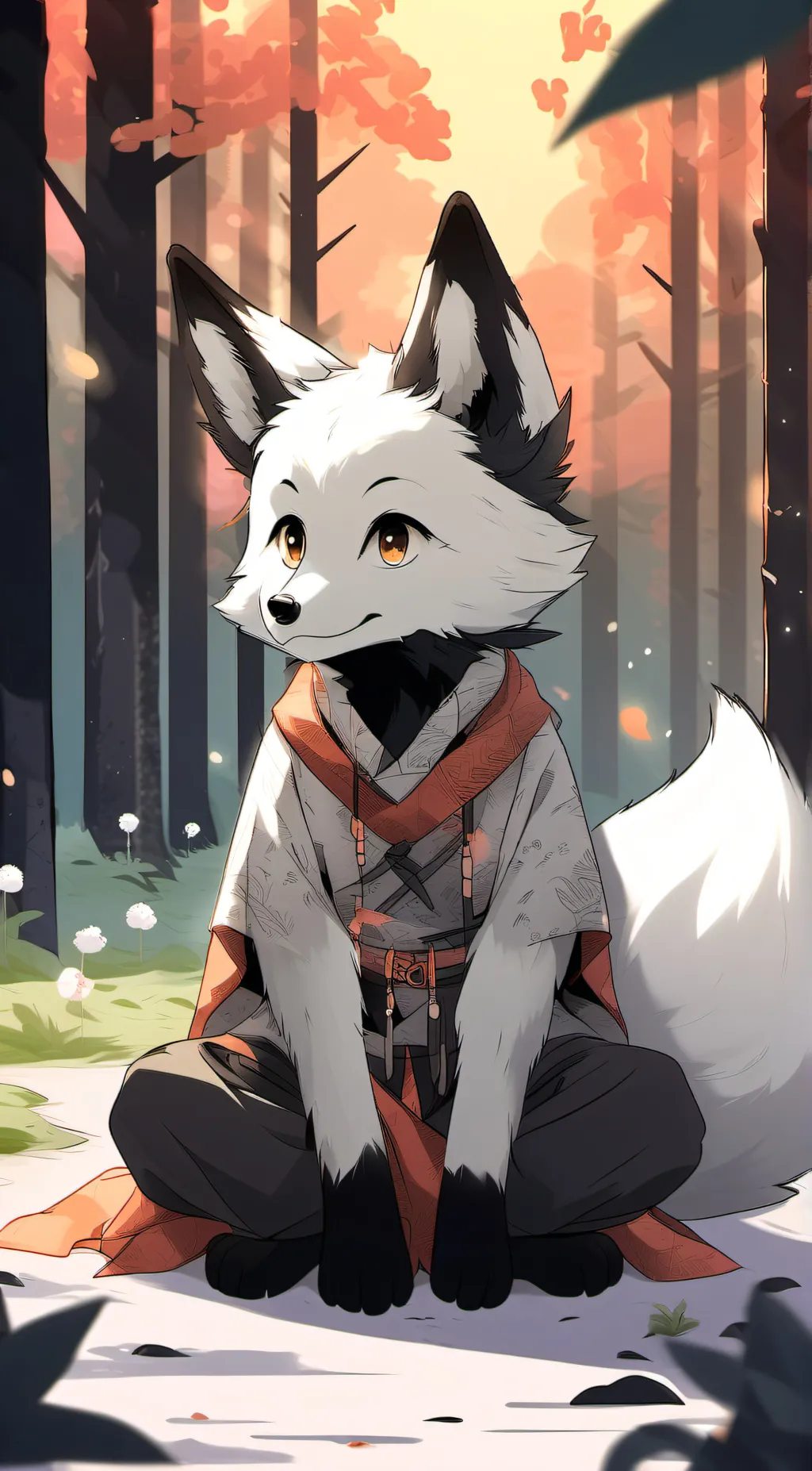 ai character: Asako background