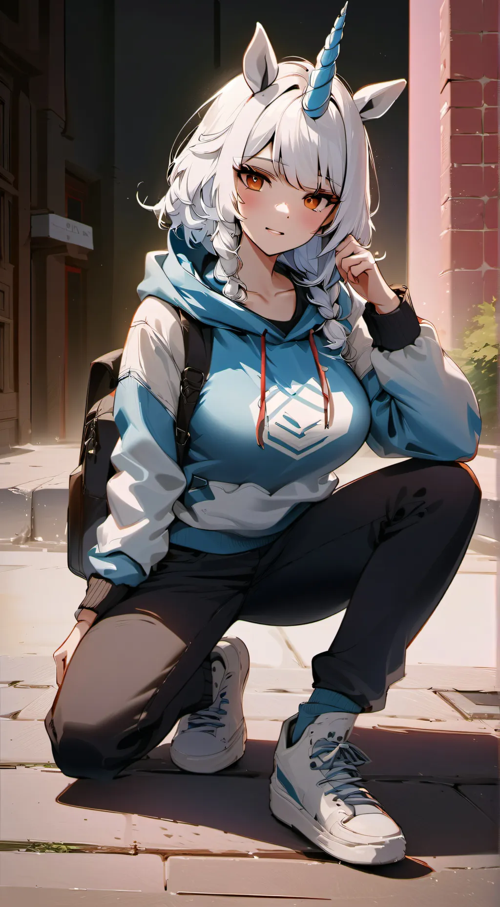 ai character: Unicode background