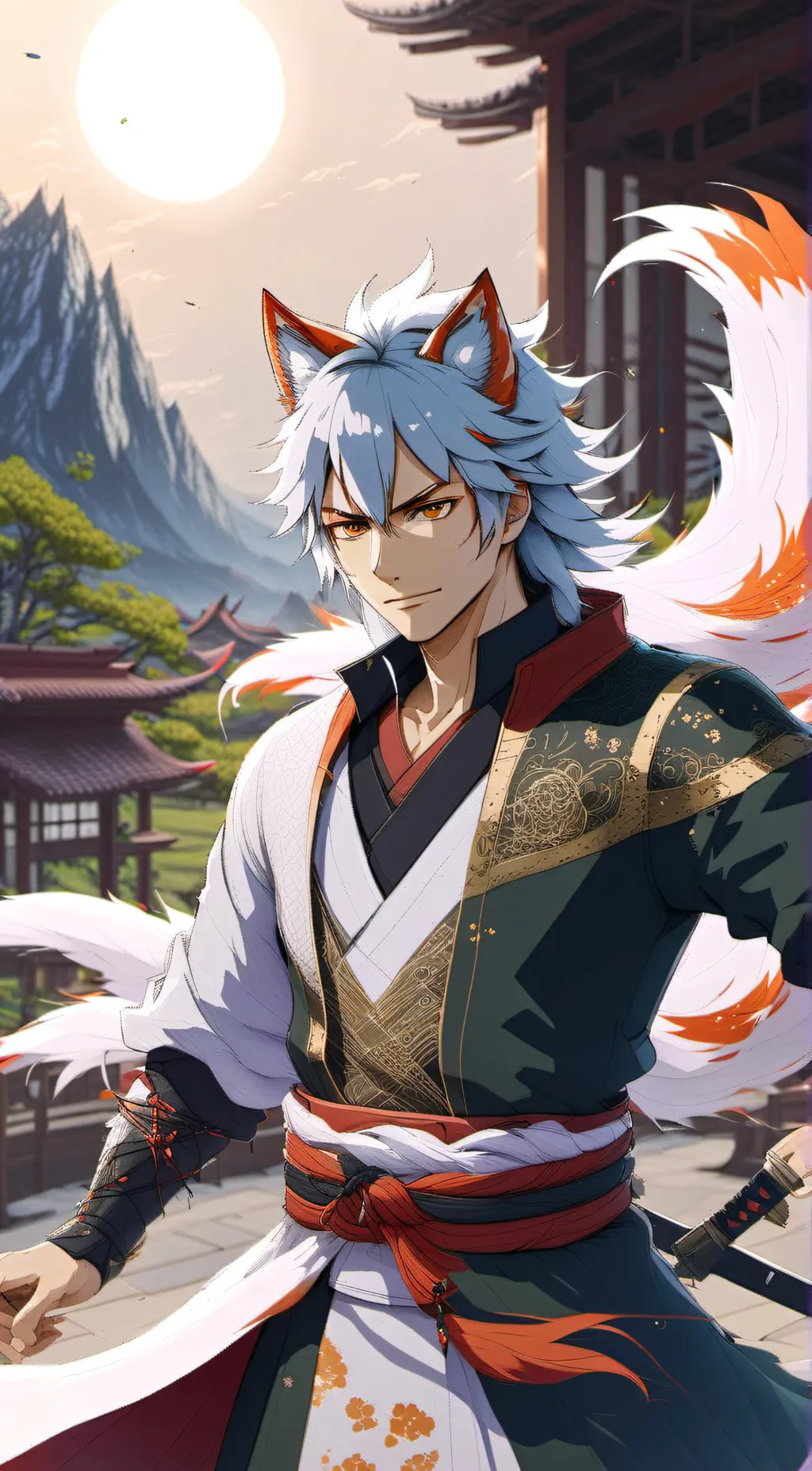 ai character: Shade background