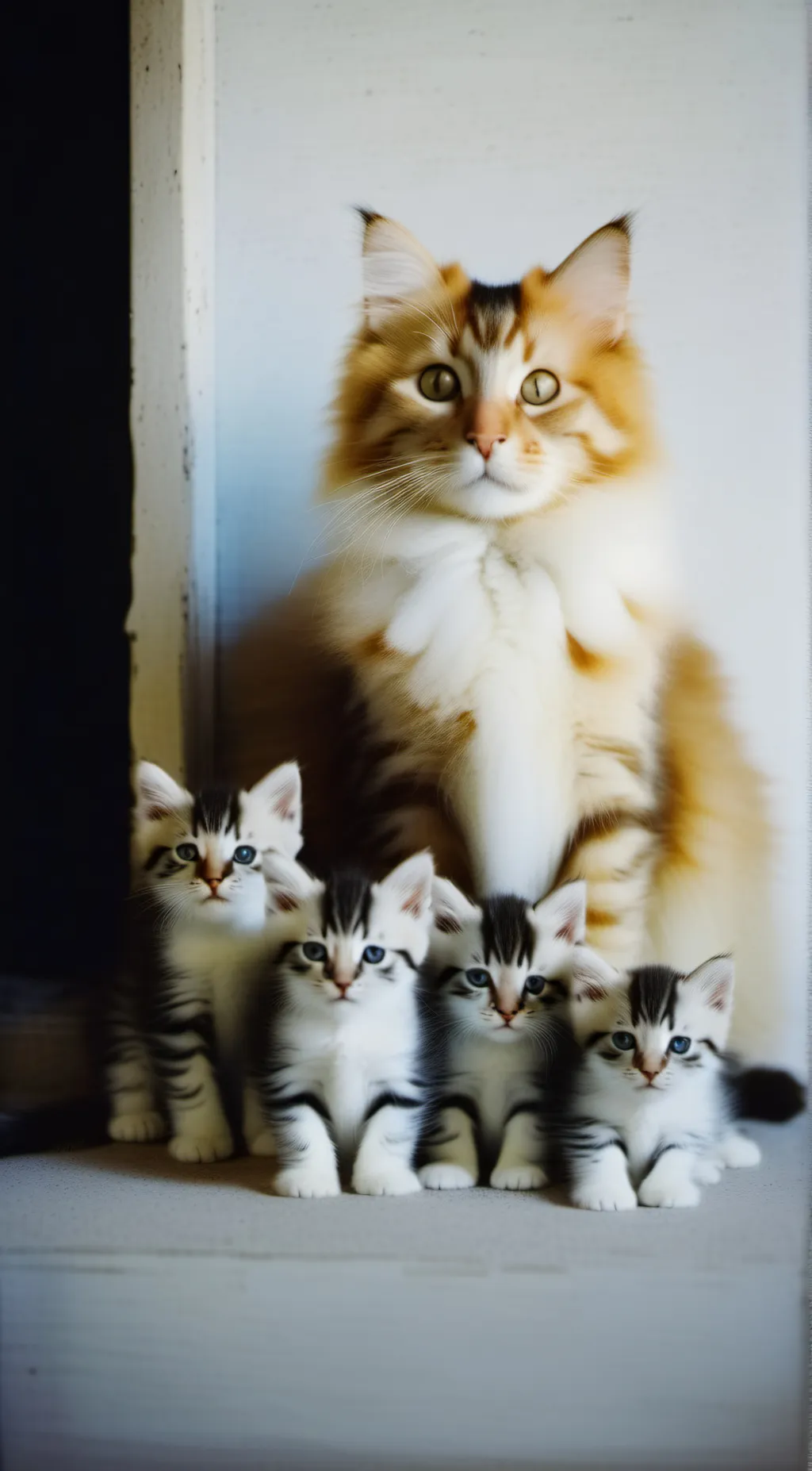 ai character: mother nova cat background