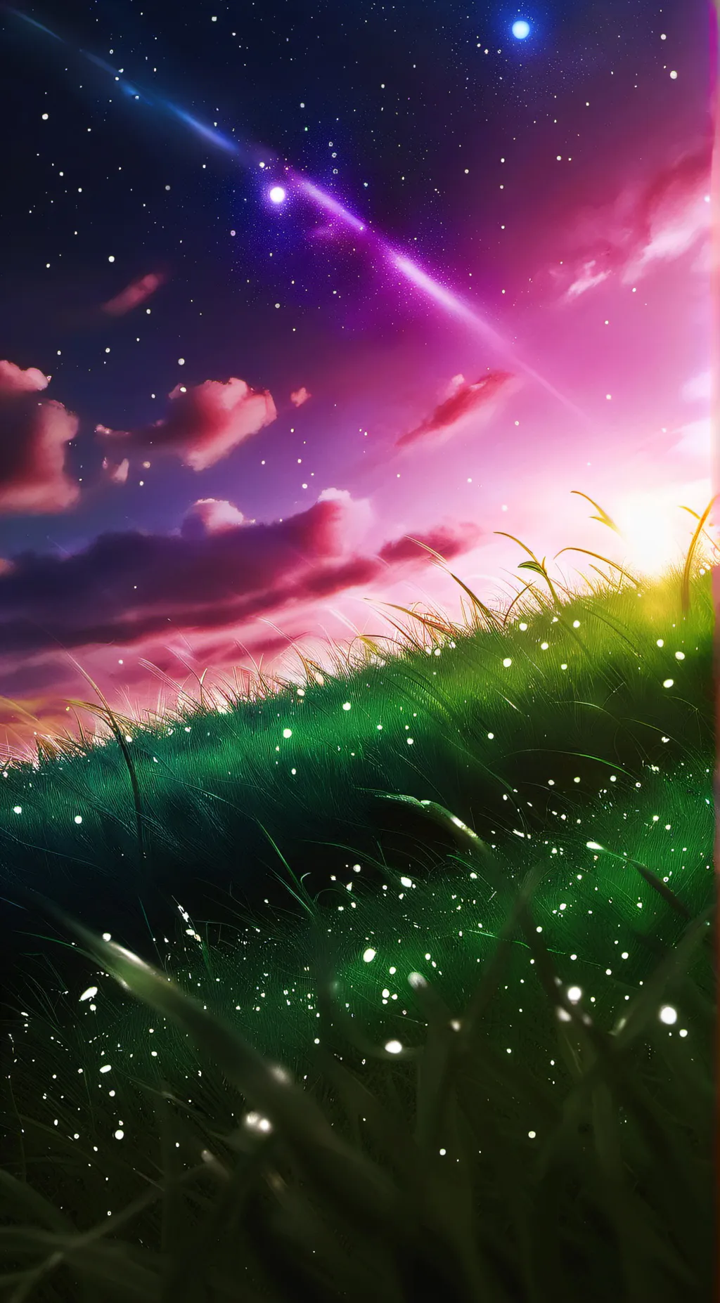 ai character: Grass 💀 background