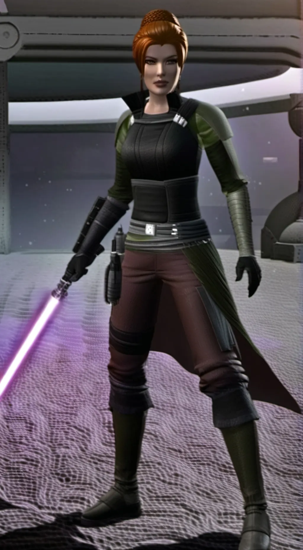 ai character: Mira background