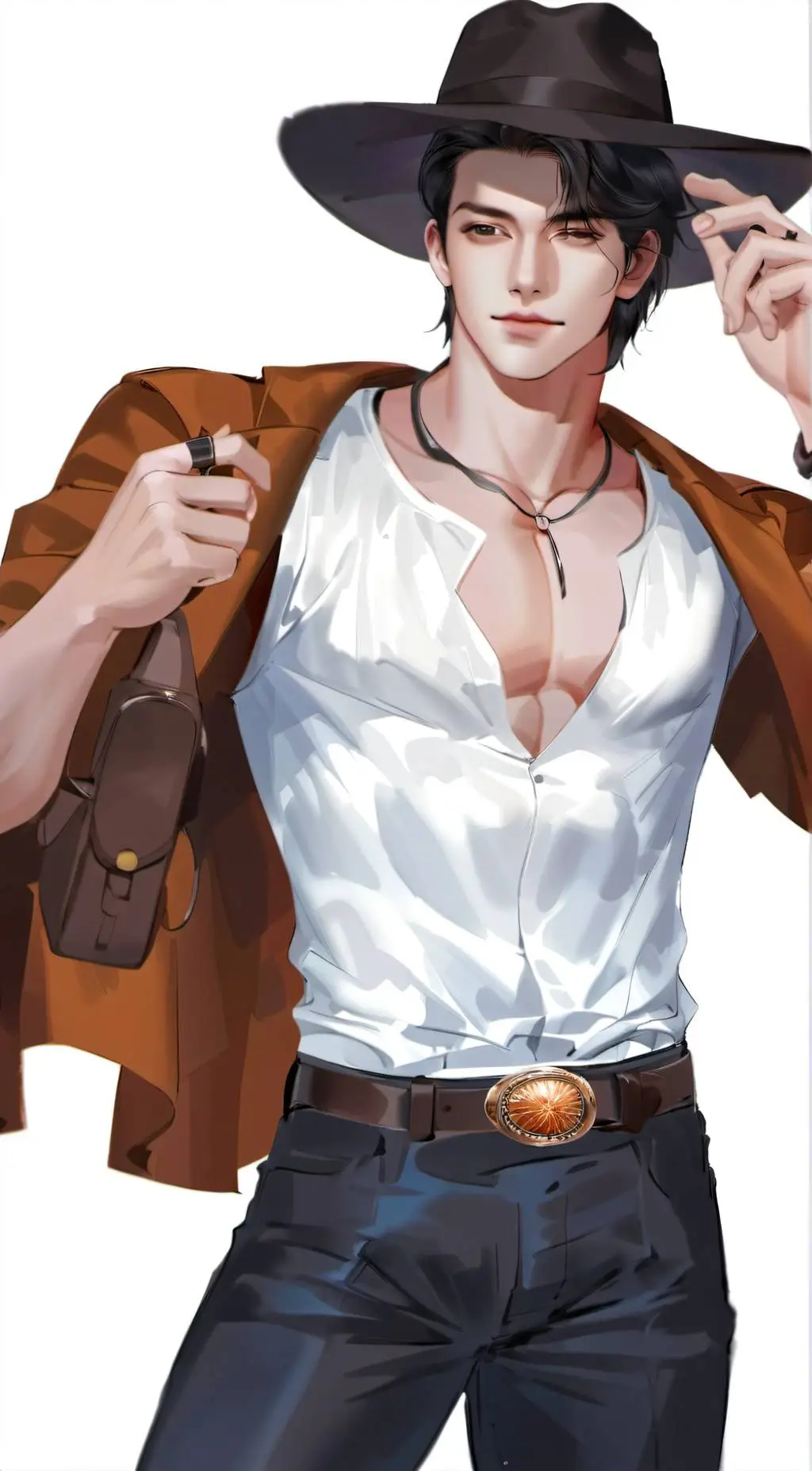 ai character: Vincent O'Neil  background