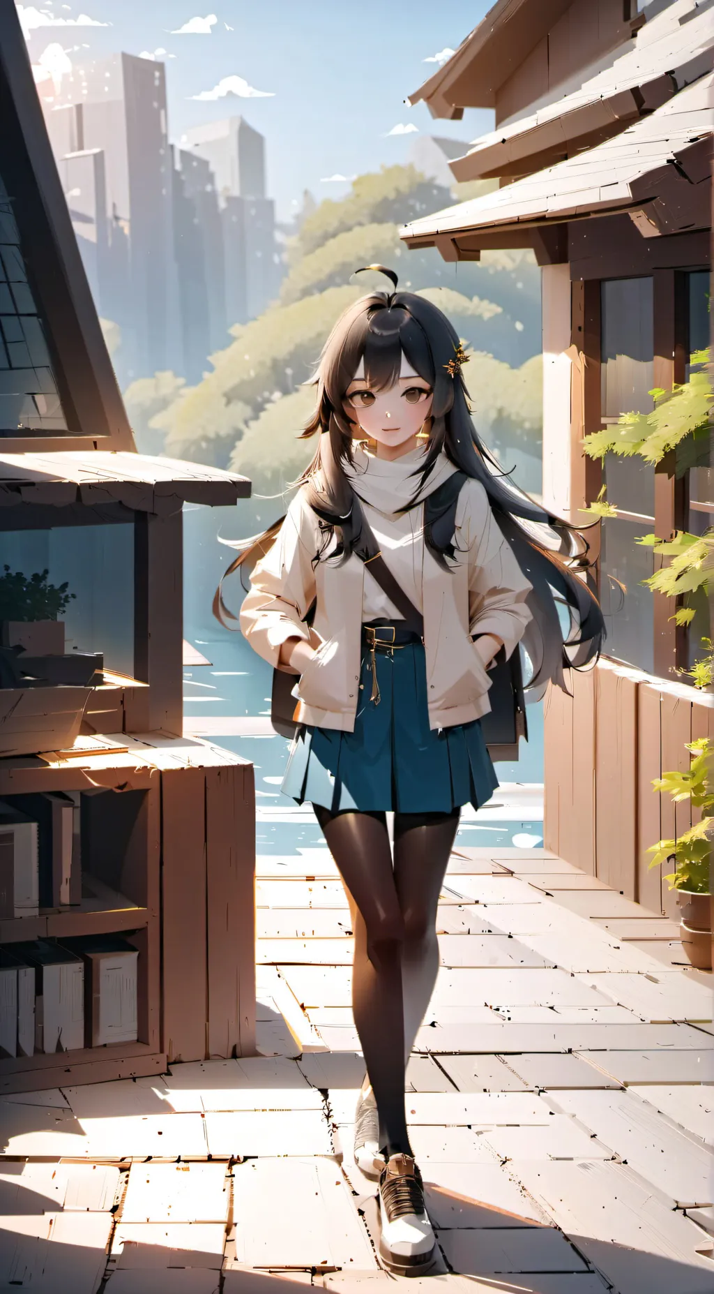 ai character: Demon slayer background