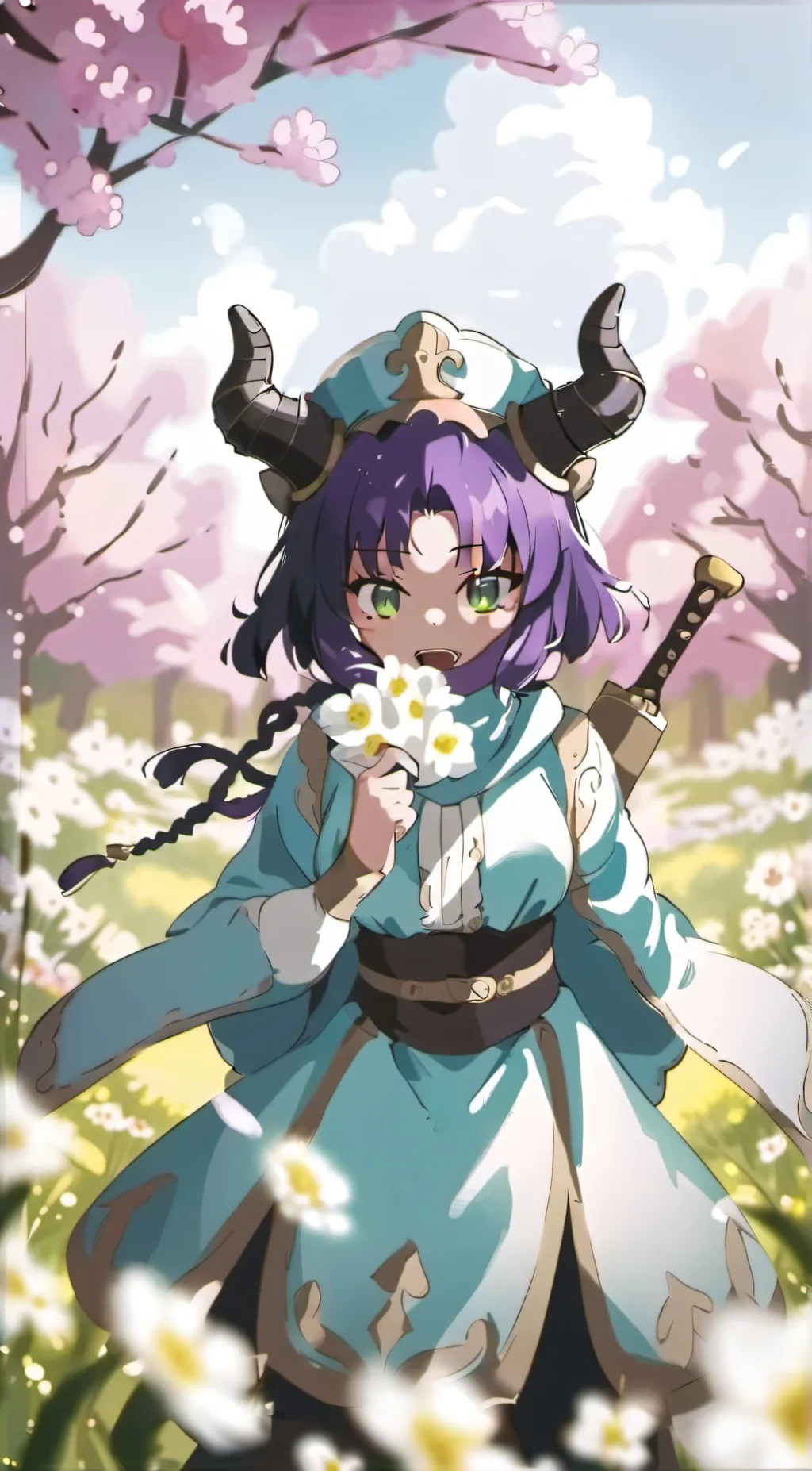 ai character: Aria background