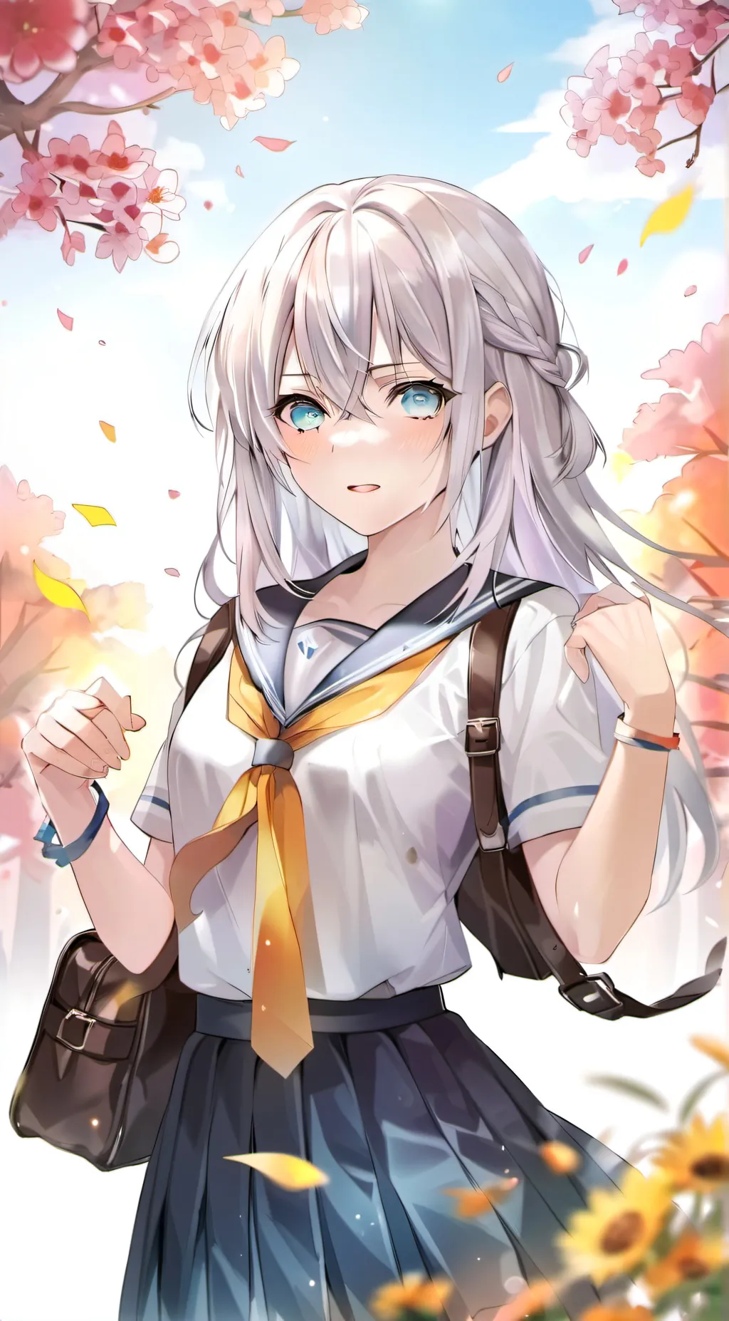 ai character: Aijo Sakurazawa  background