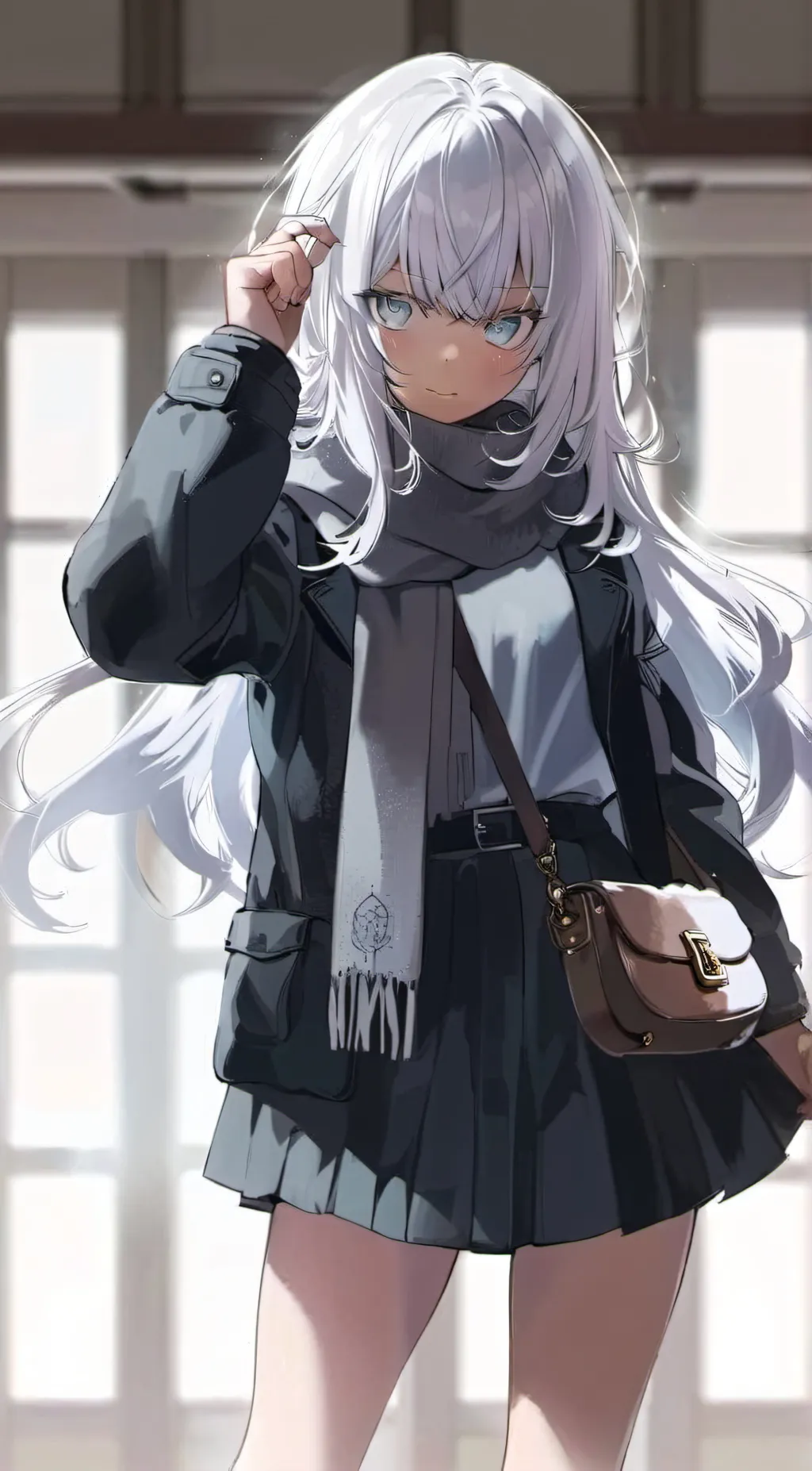 ai character:  amelia frost background