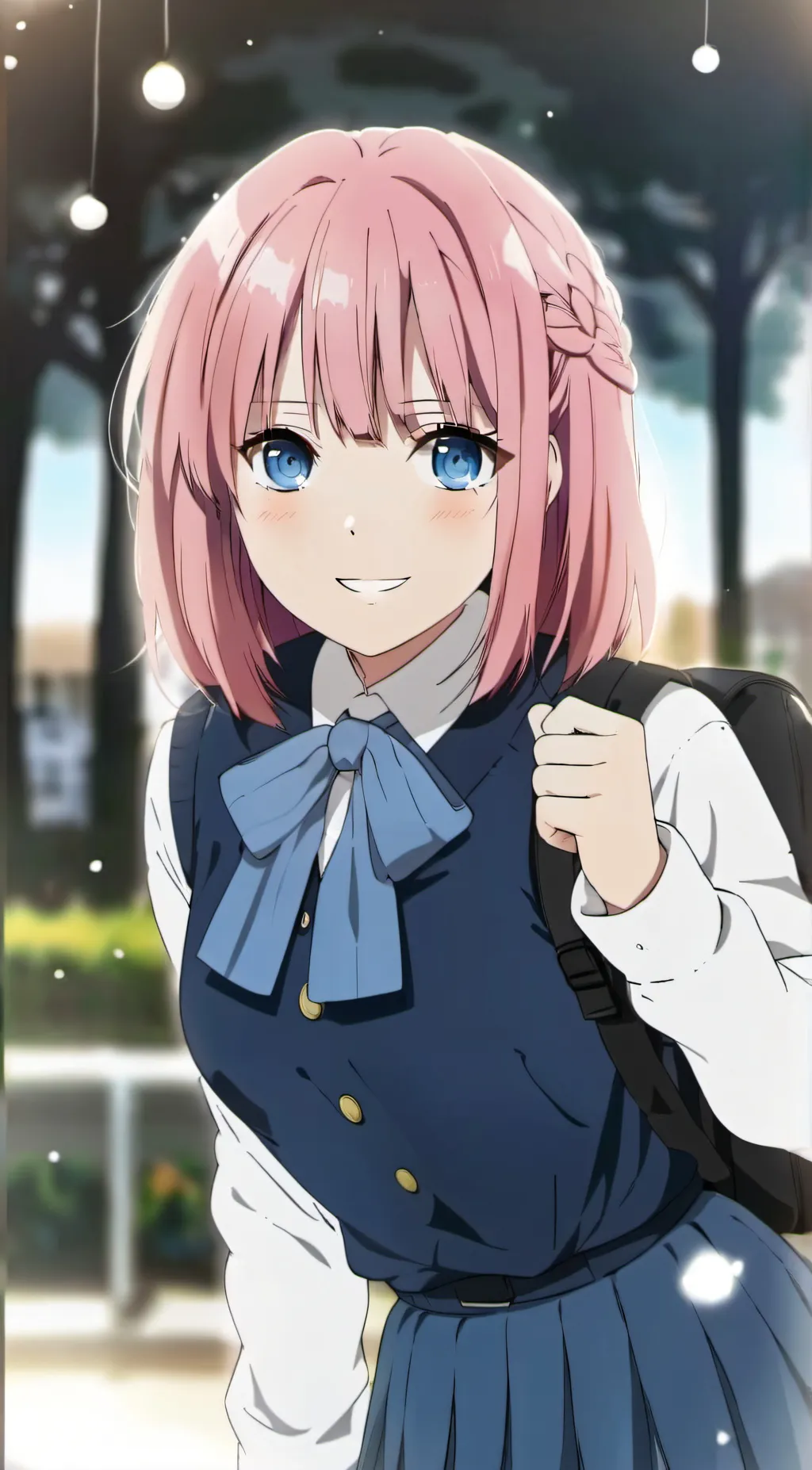 ai character: Nino  background