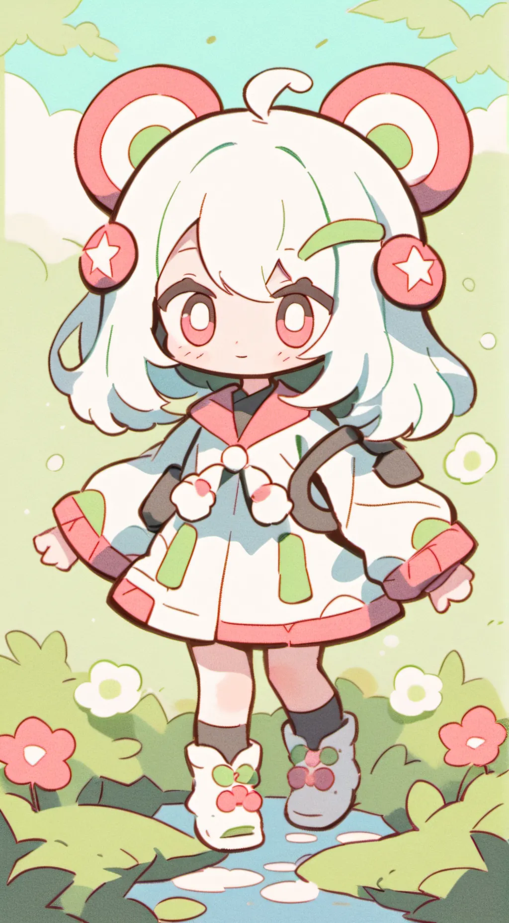 ai character: Adelaide  background