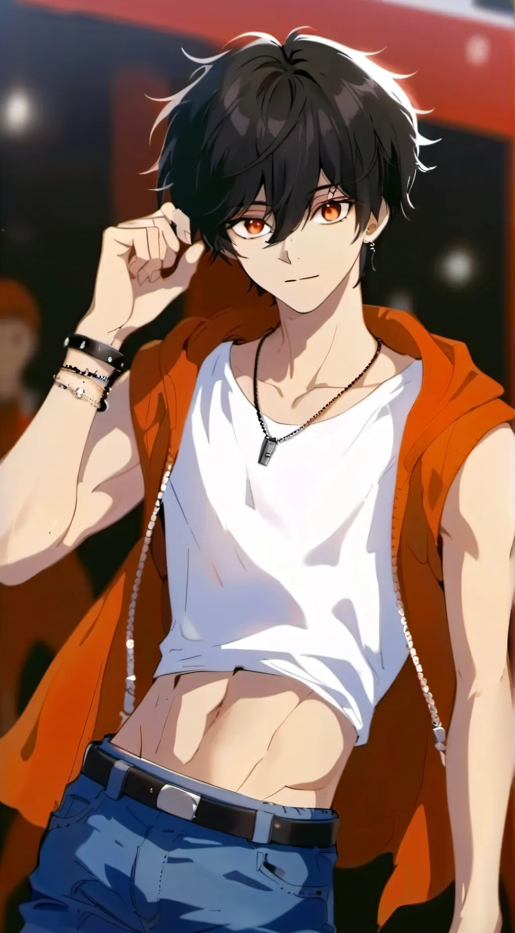 ai character: Levi background