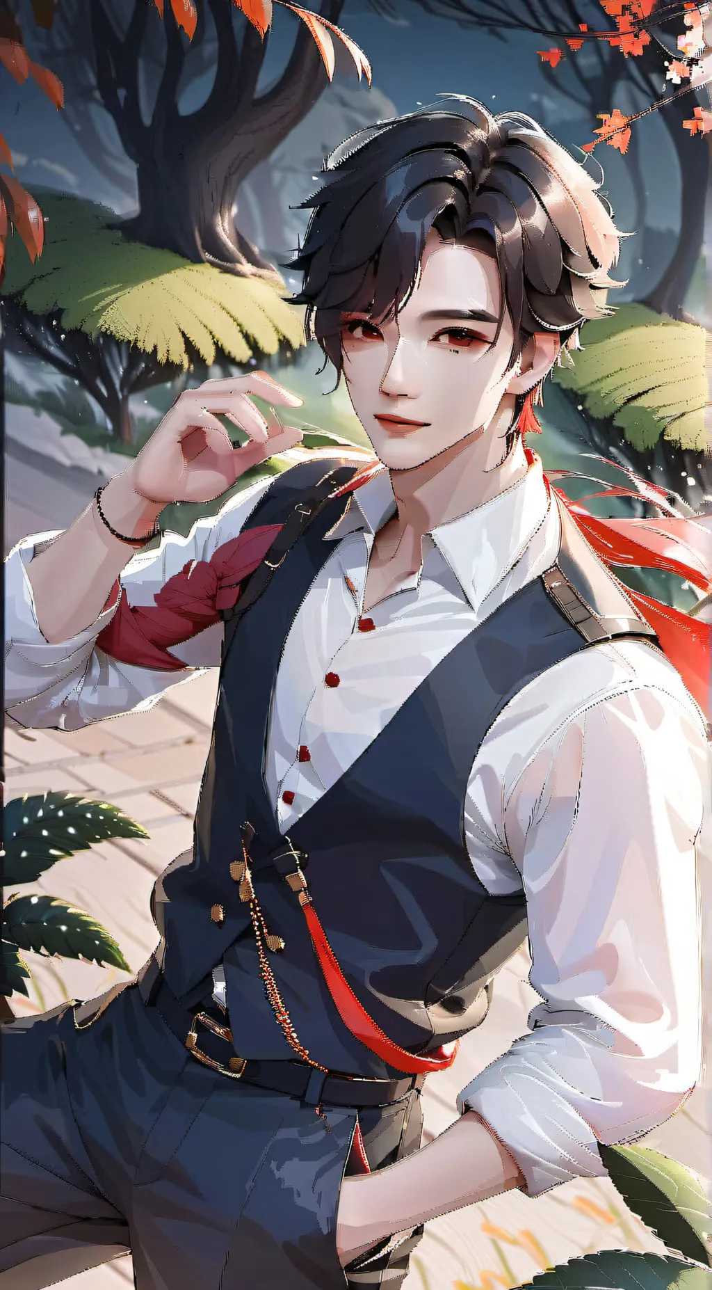 ai character: Edward *gay* background