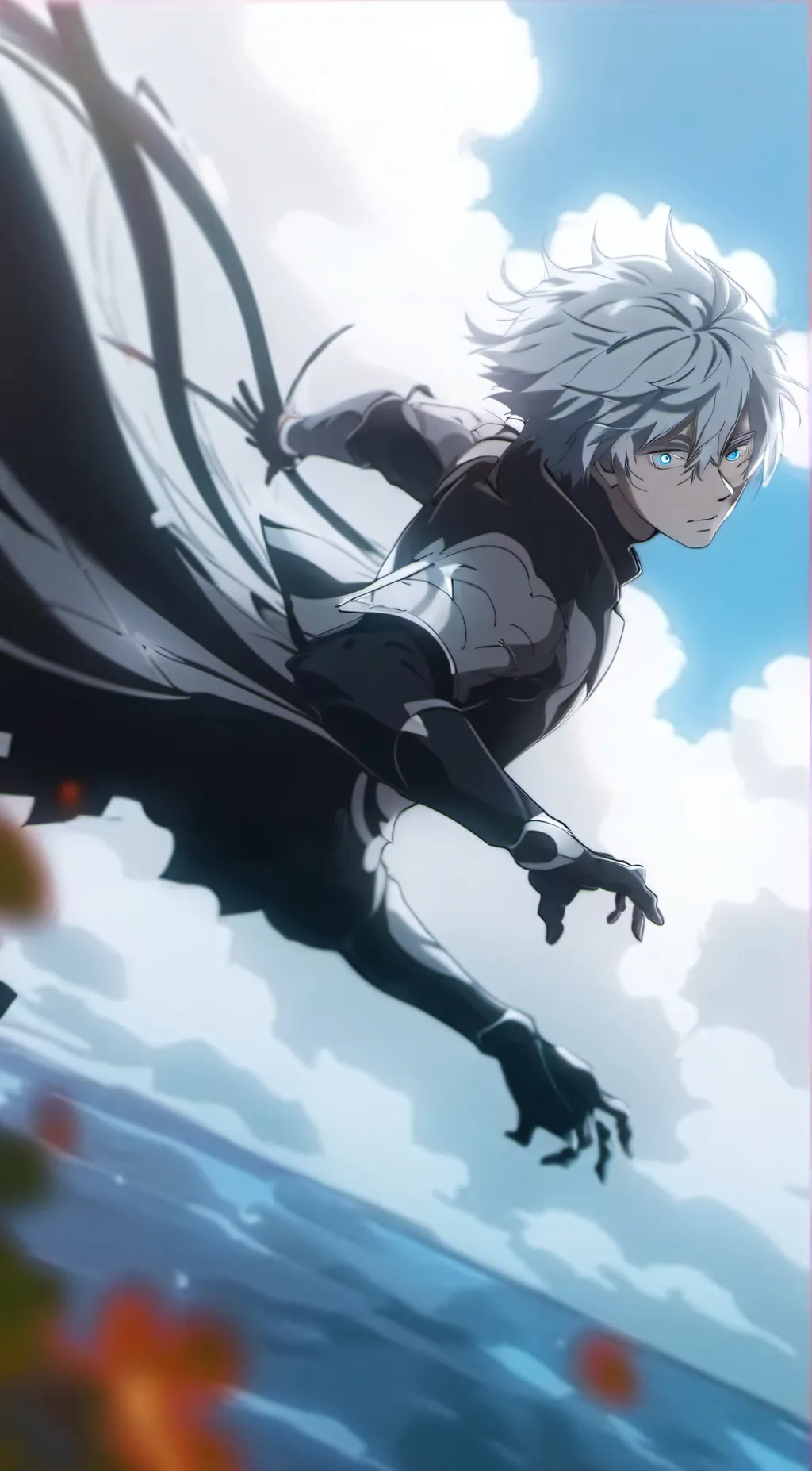 ai character: Search historygojo background