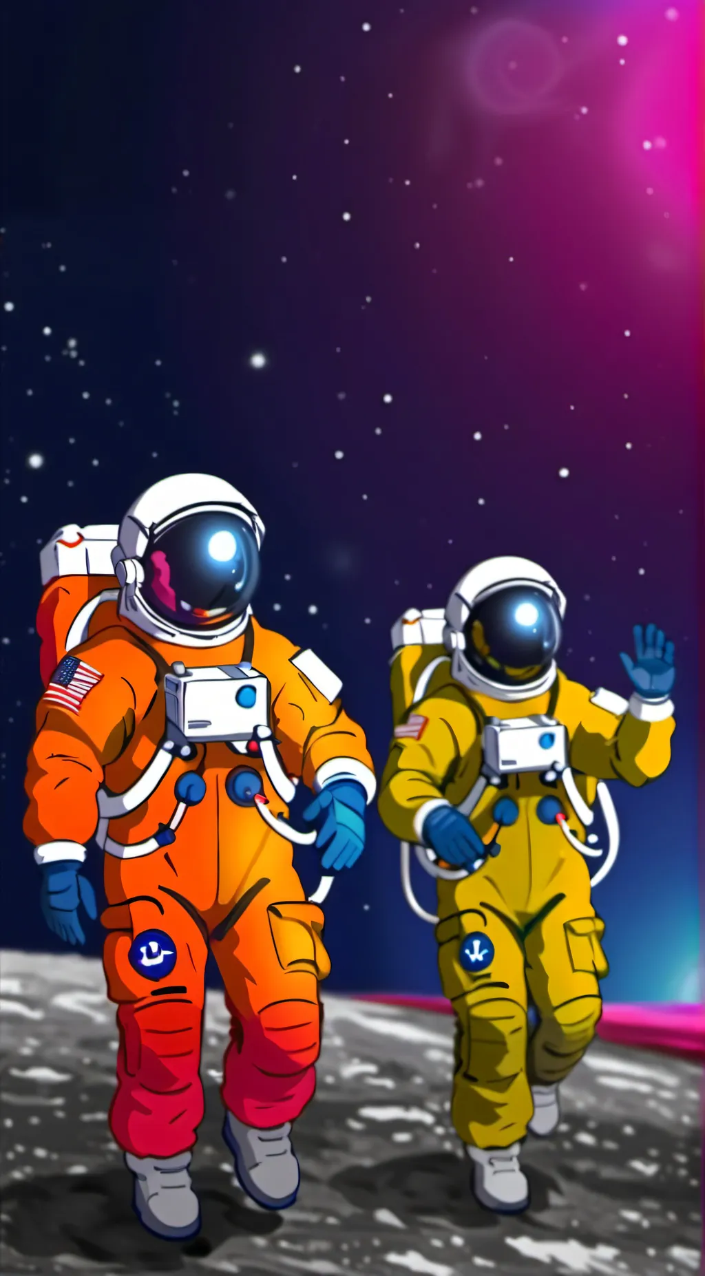 ai character: Among us RP background