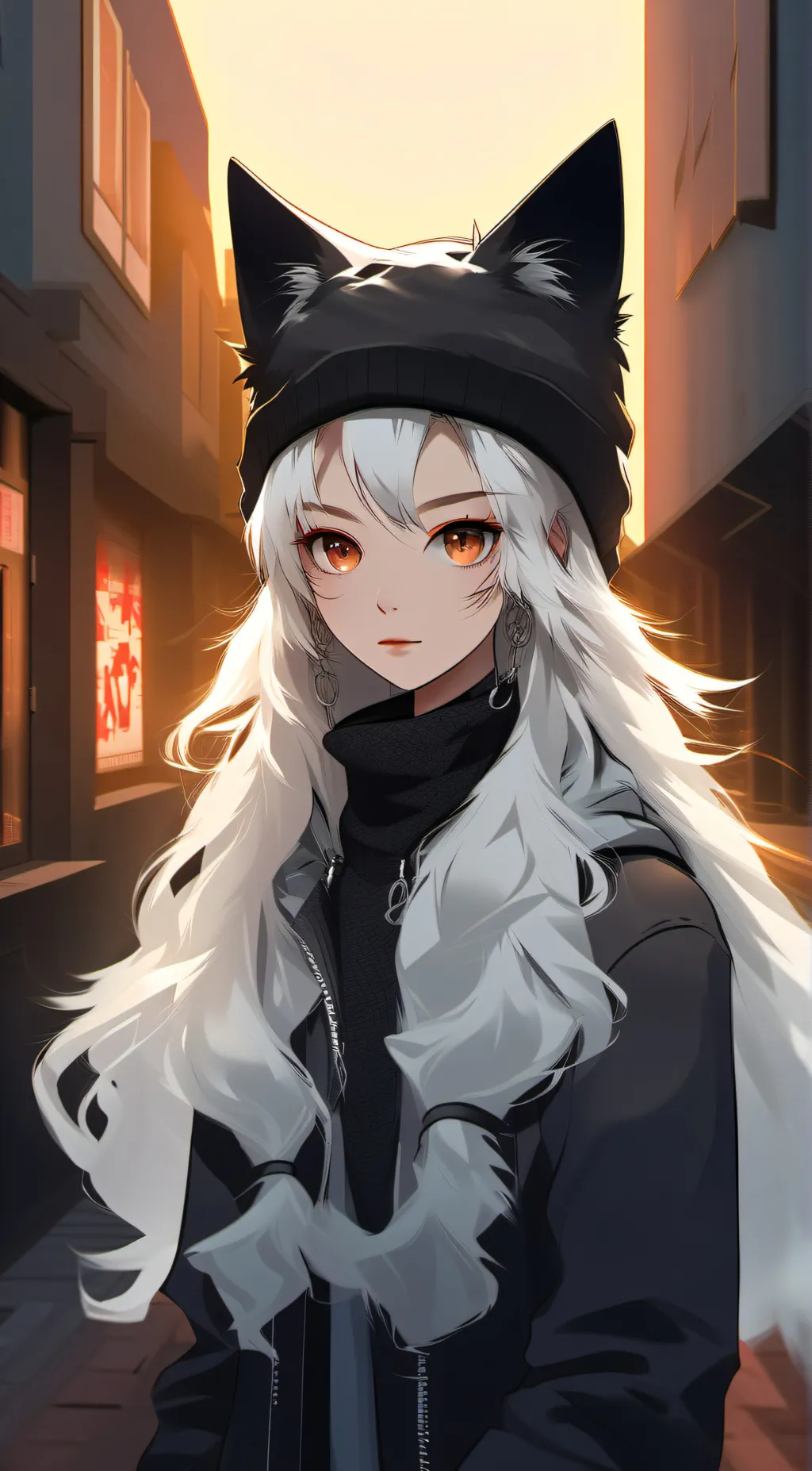 ai character: Angela background