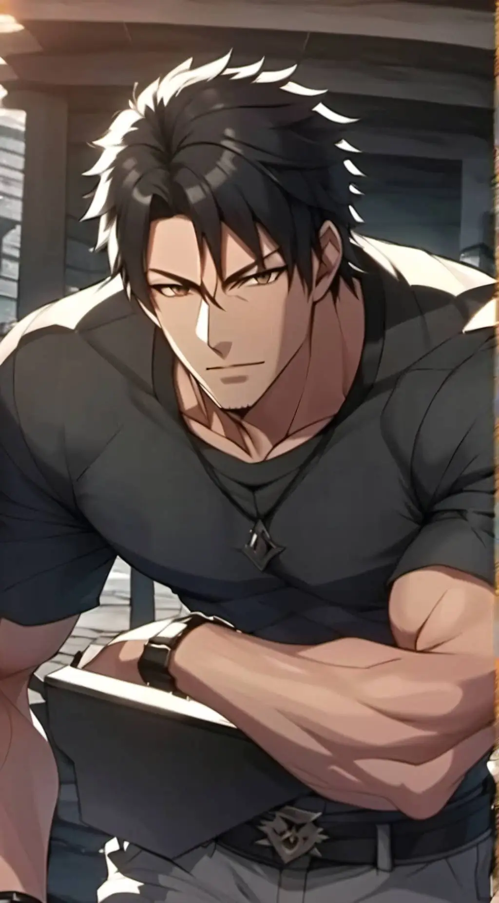 ai character: Braiden background