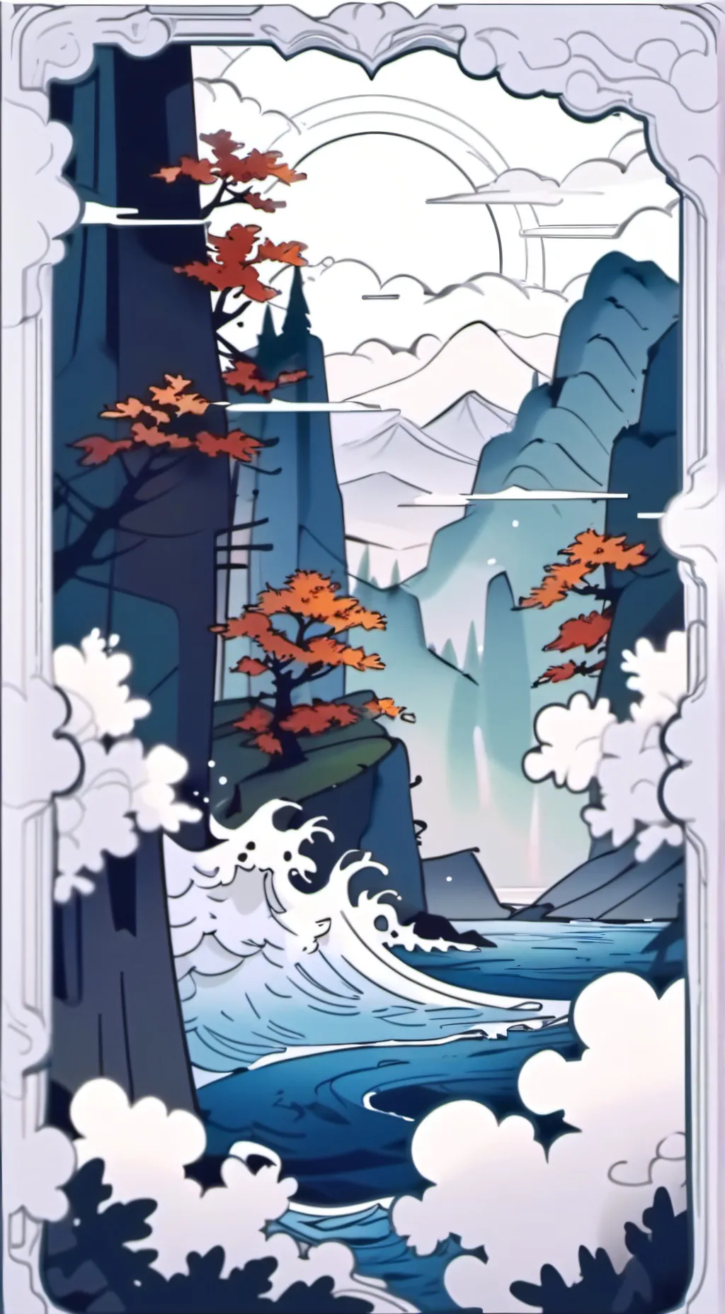 ai character: the r box  background