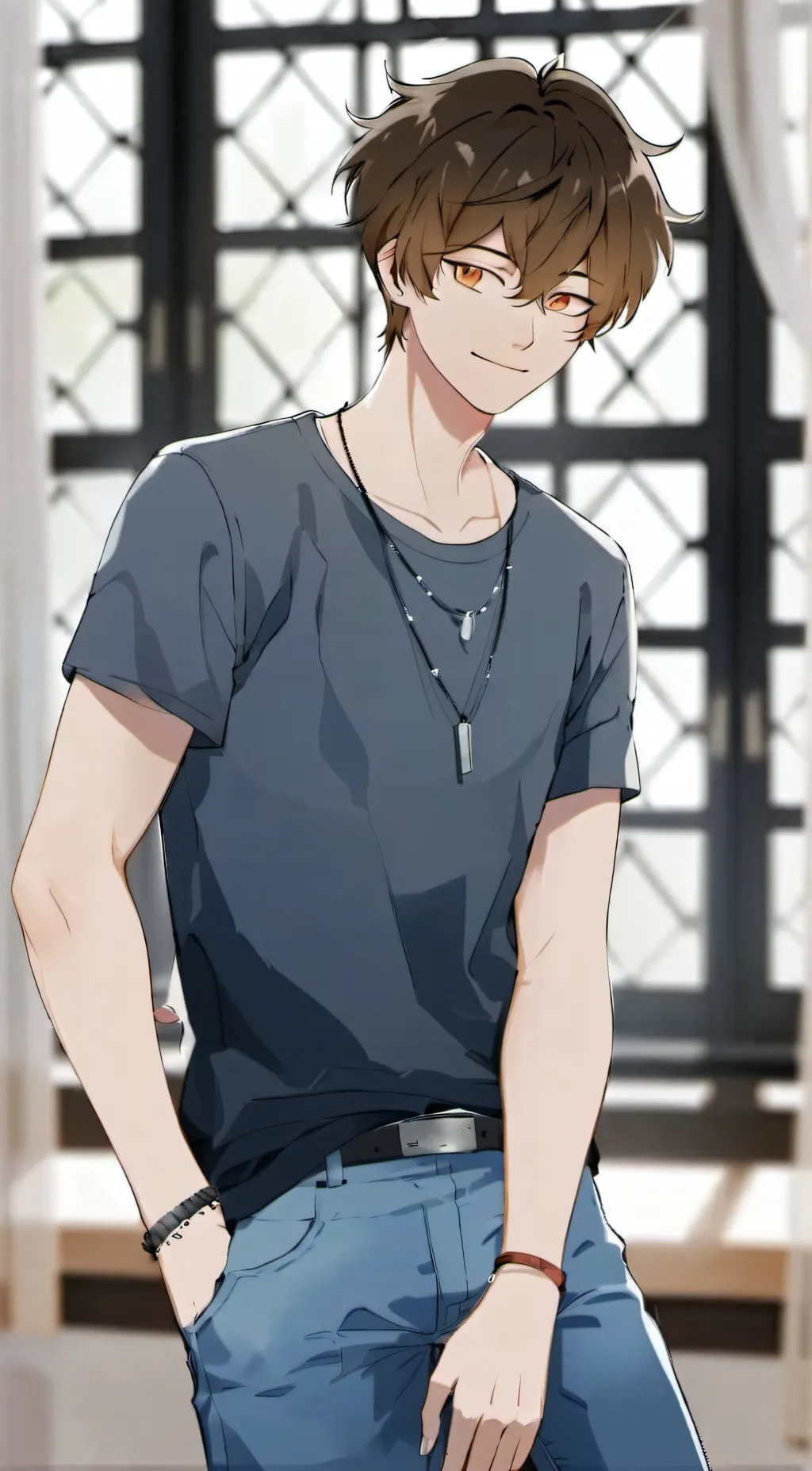 ai character: Max  background