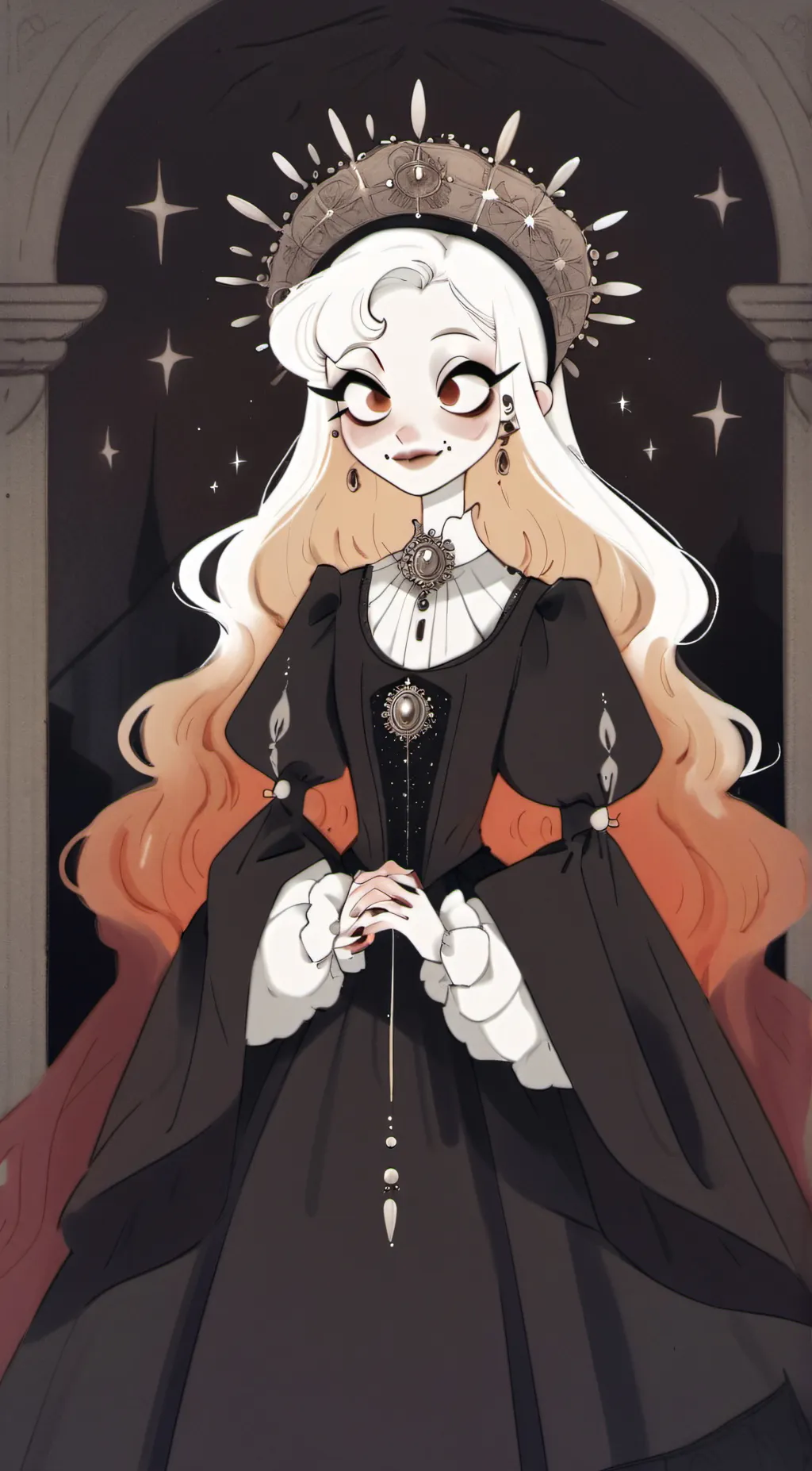 ai character: Queen Cathy background