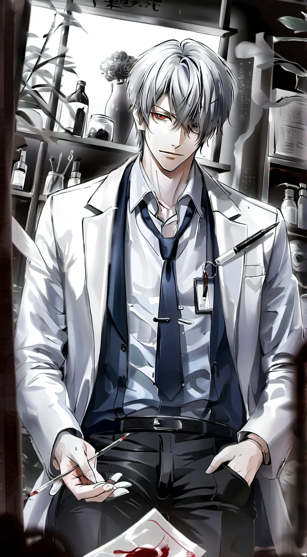 ai character: Dr. Zackil background