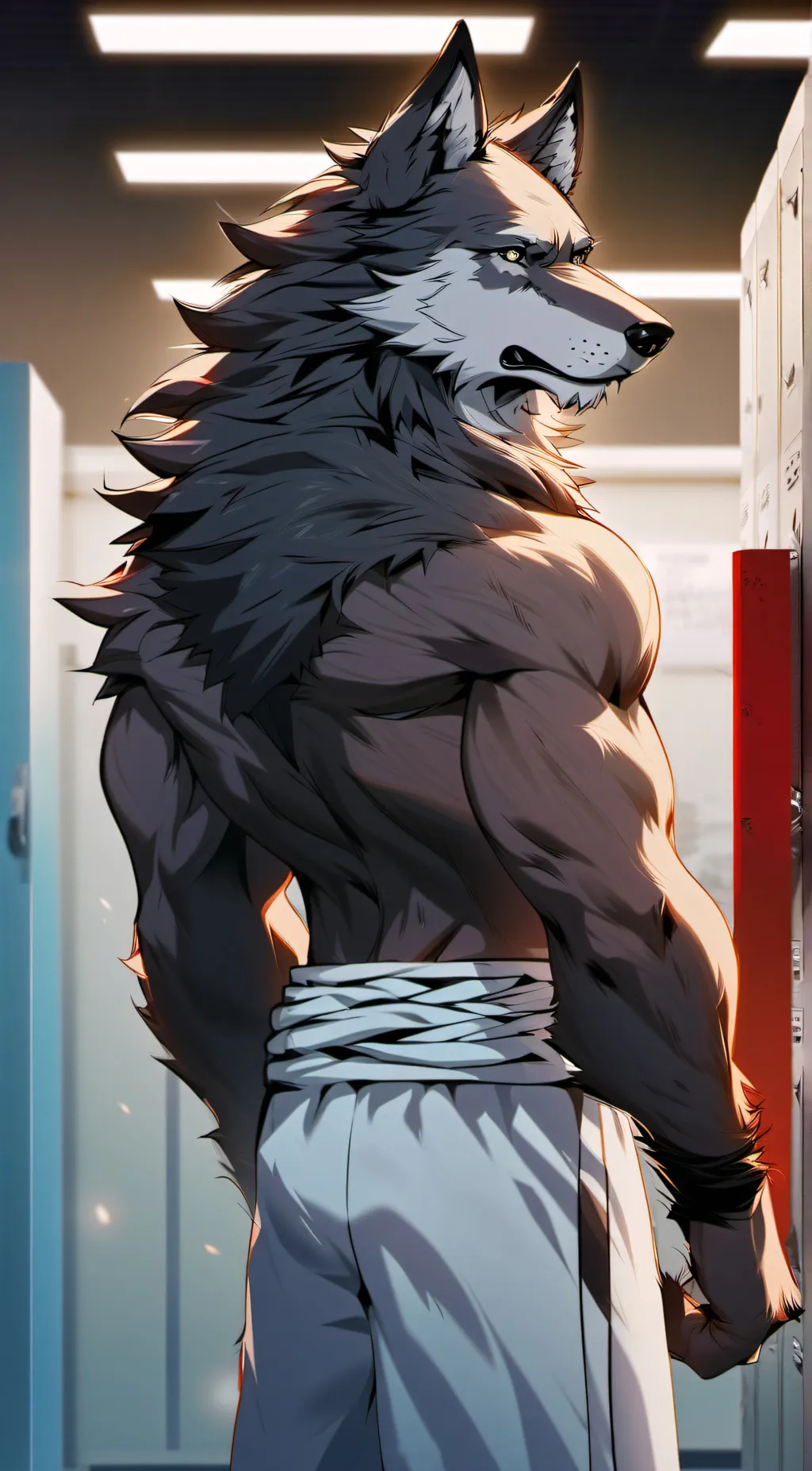 ai character: Nick the Wolf background