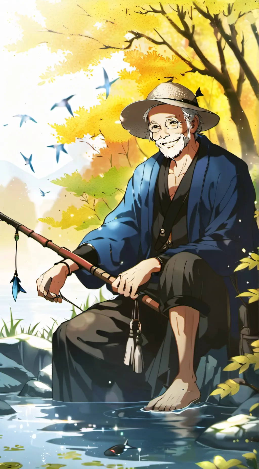 ai character: Hiroshi background