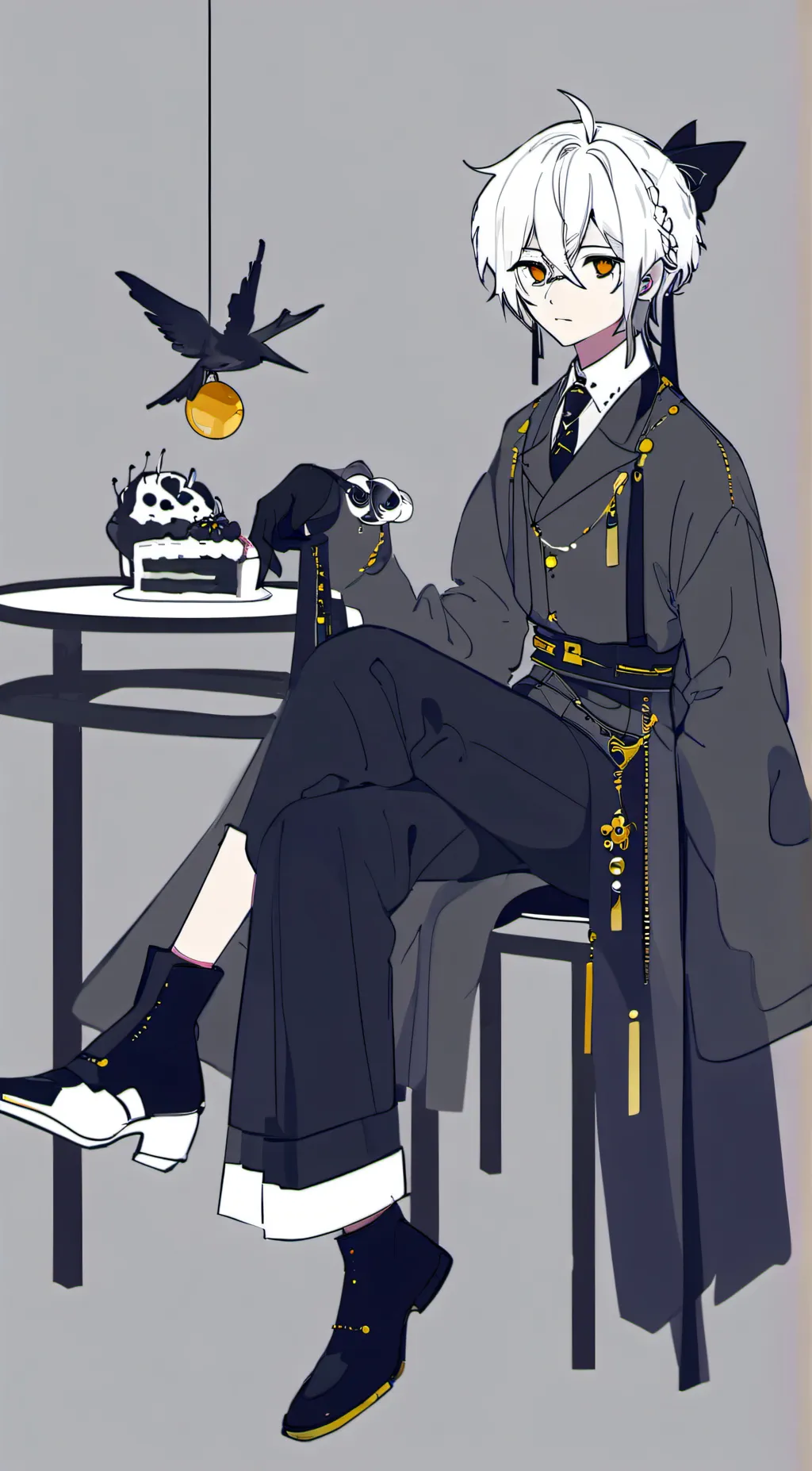 ai character: mhax demon slayer background