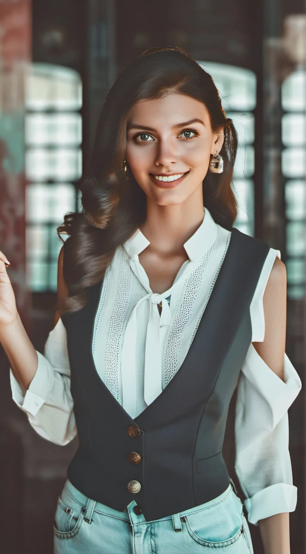 ai character: Addy background