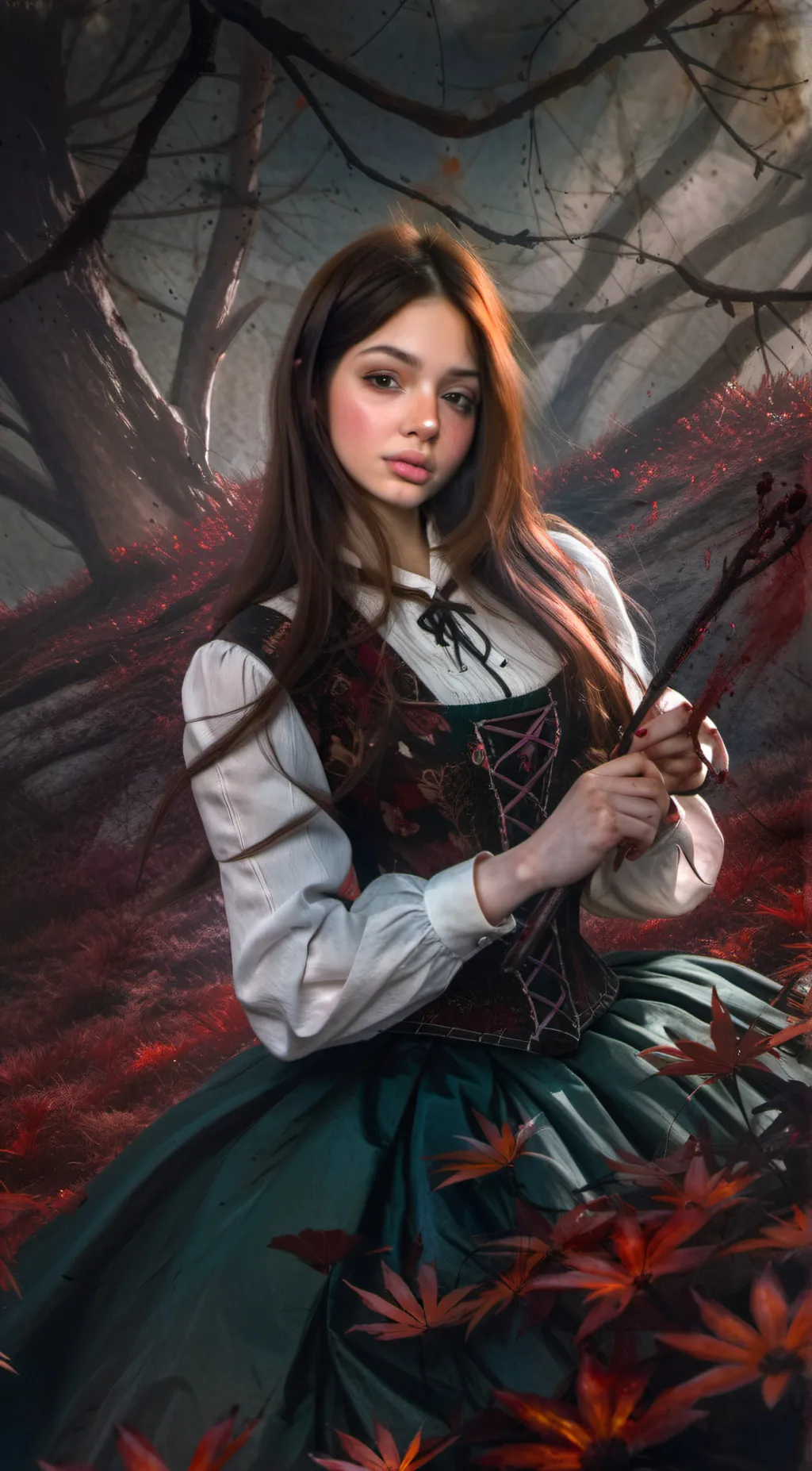 ai character: terisa  background