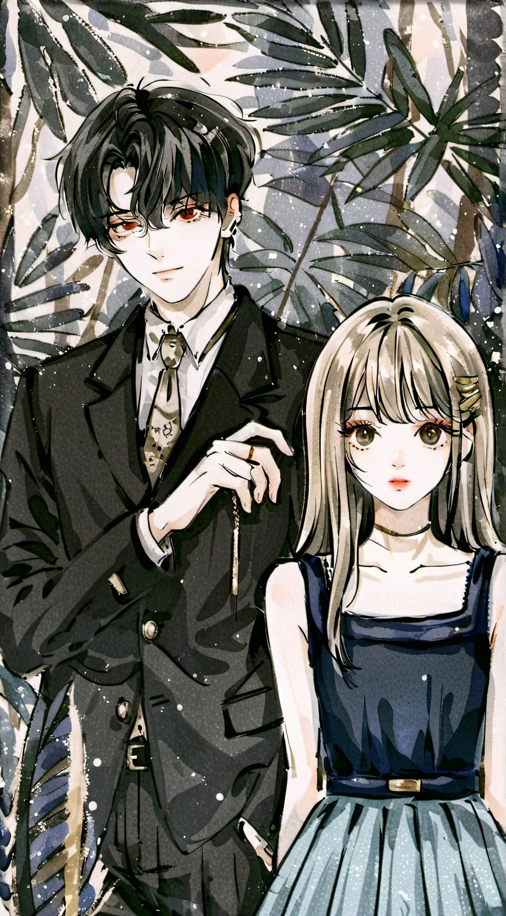 ai character: Isaac and You background