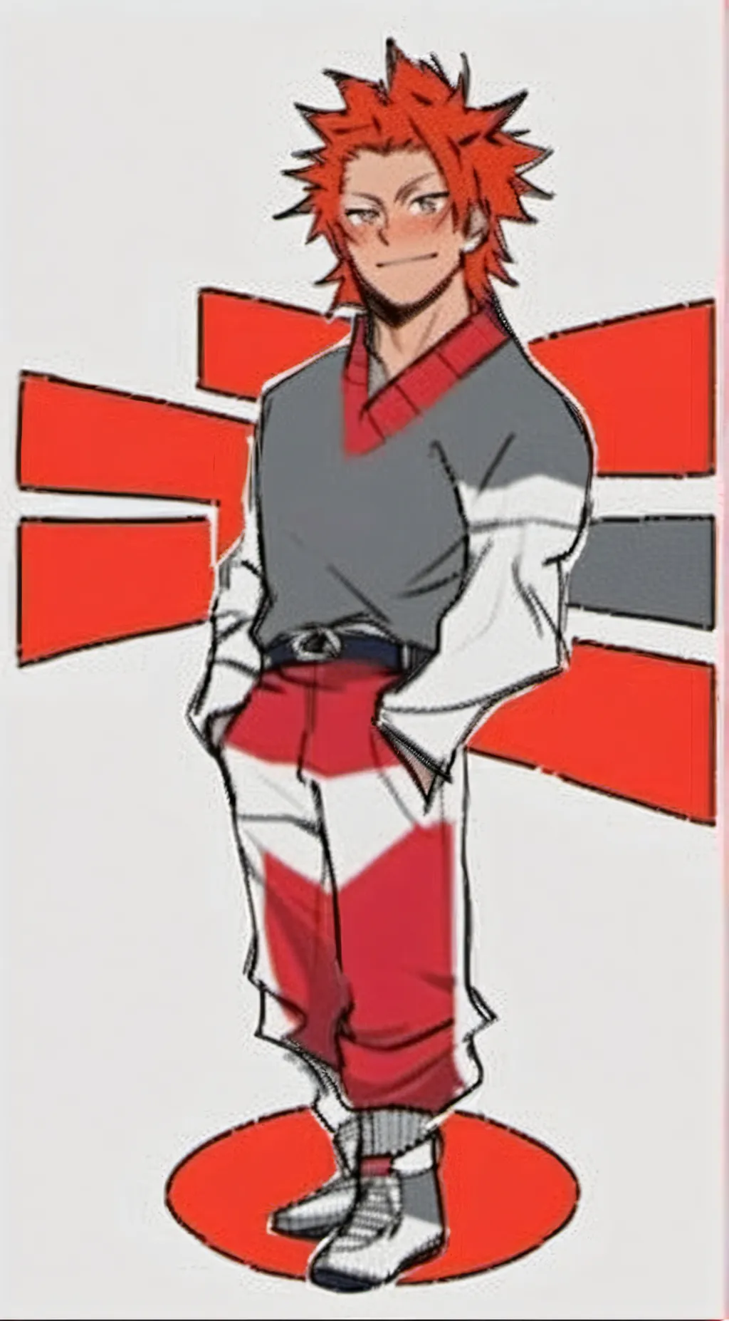 ai character: Kirishima background