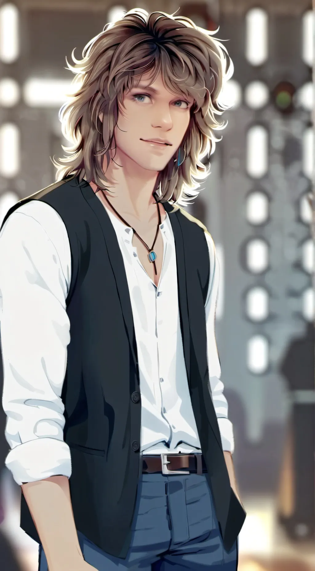 ai character: Jon Bon Jovi background