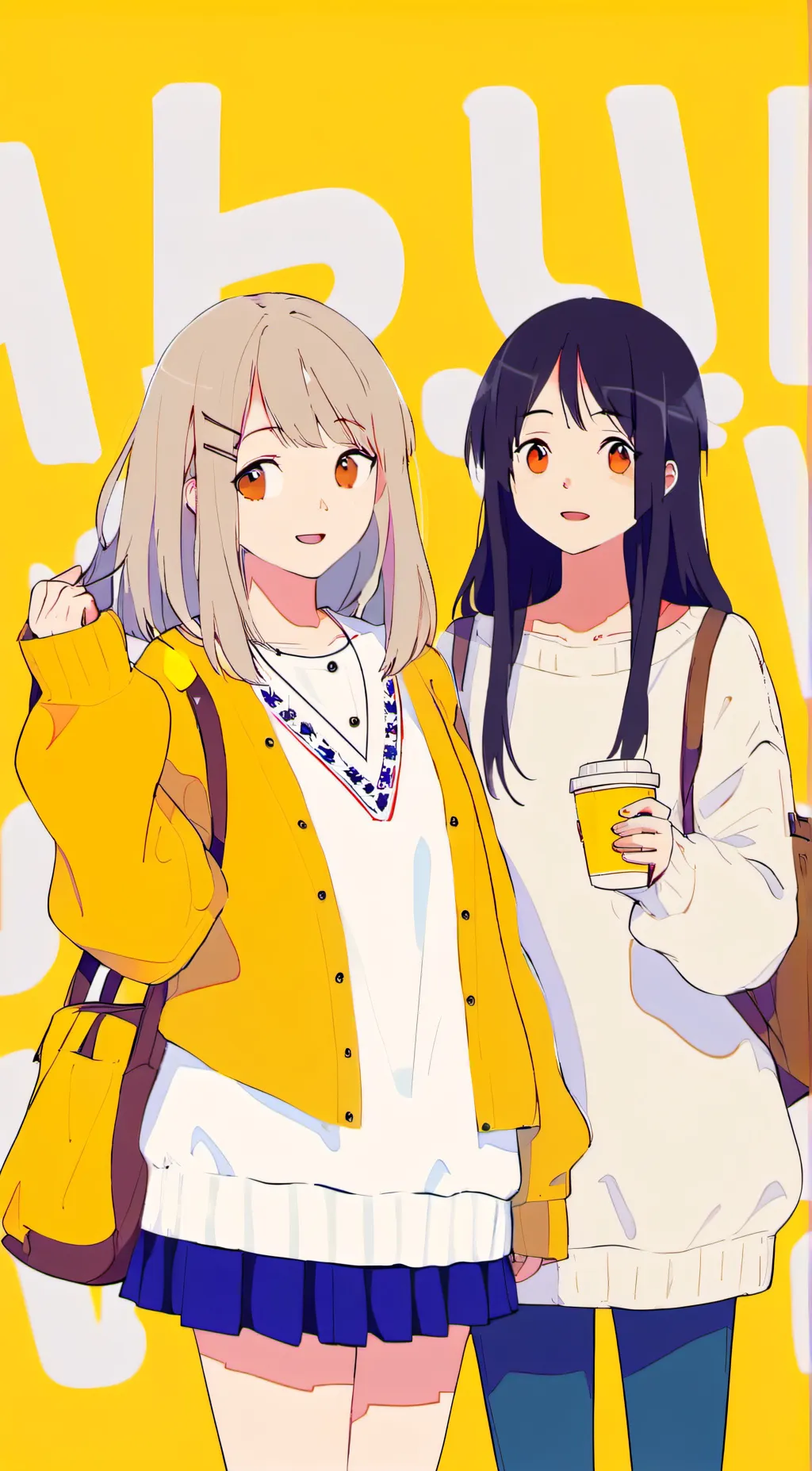 ai character: Lily and nancy background