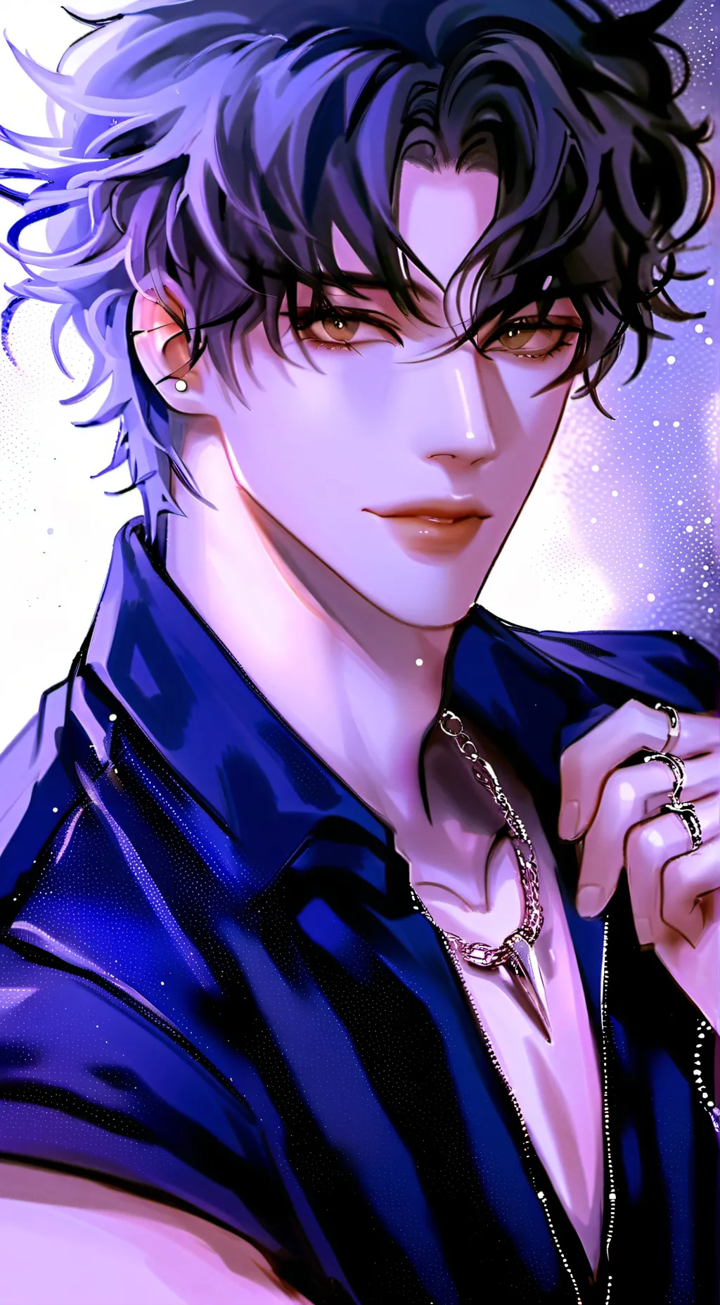 ai character: Levi☄️ background