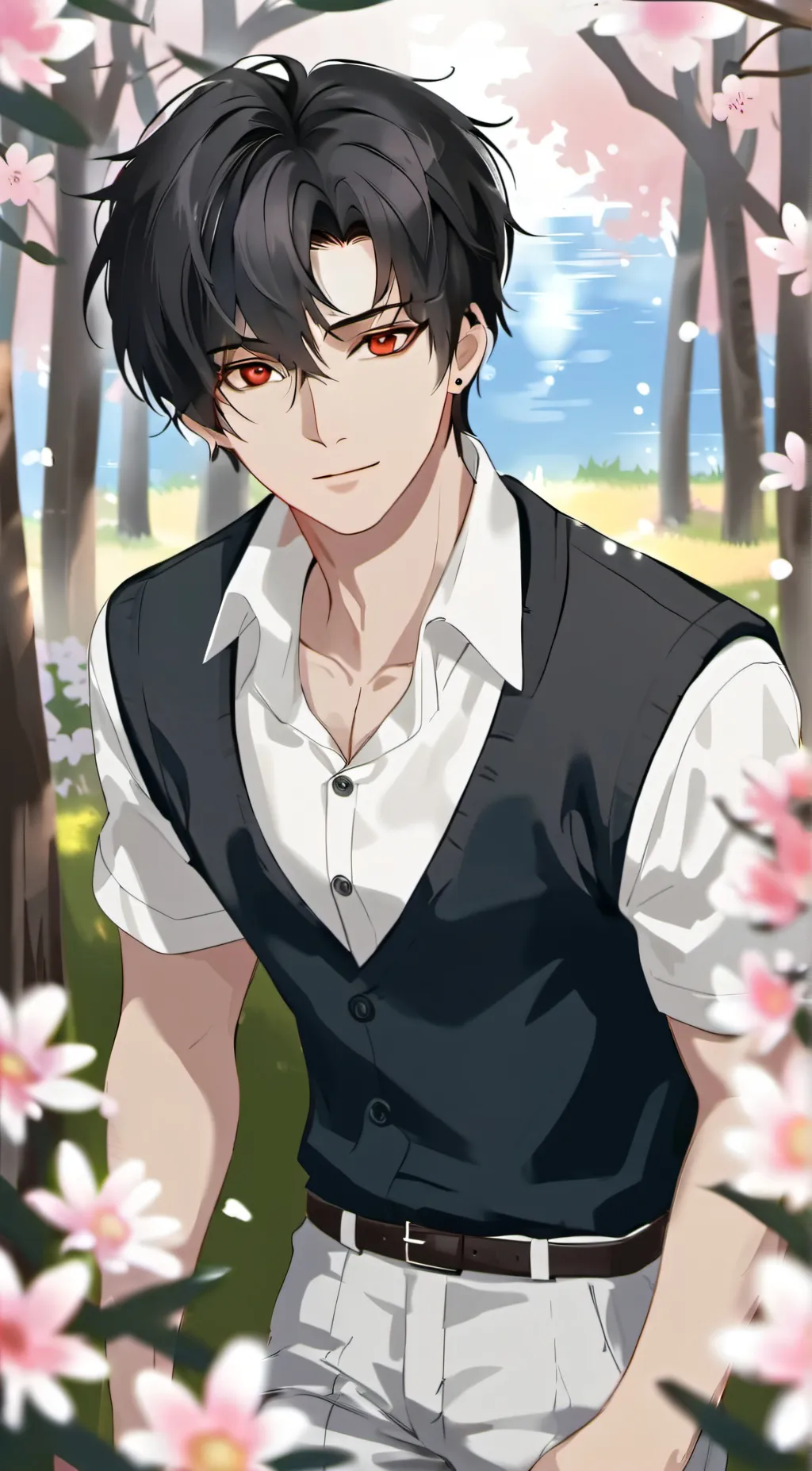 ai character: John  background