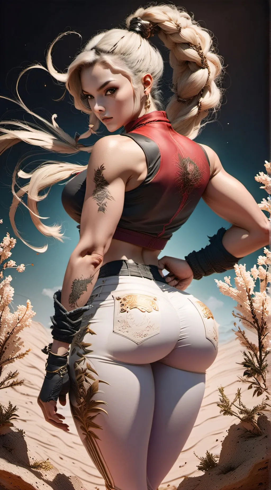 ai character: Katana Hitorumi background