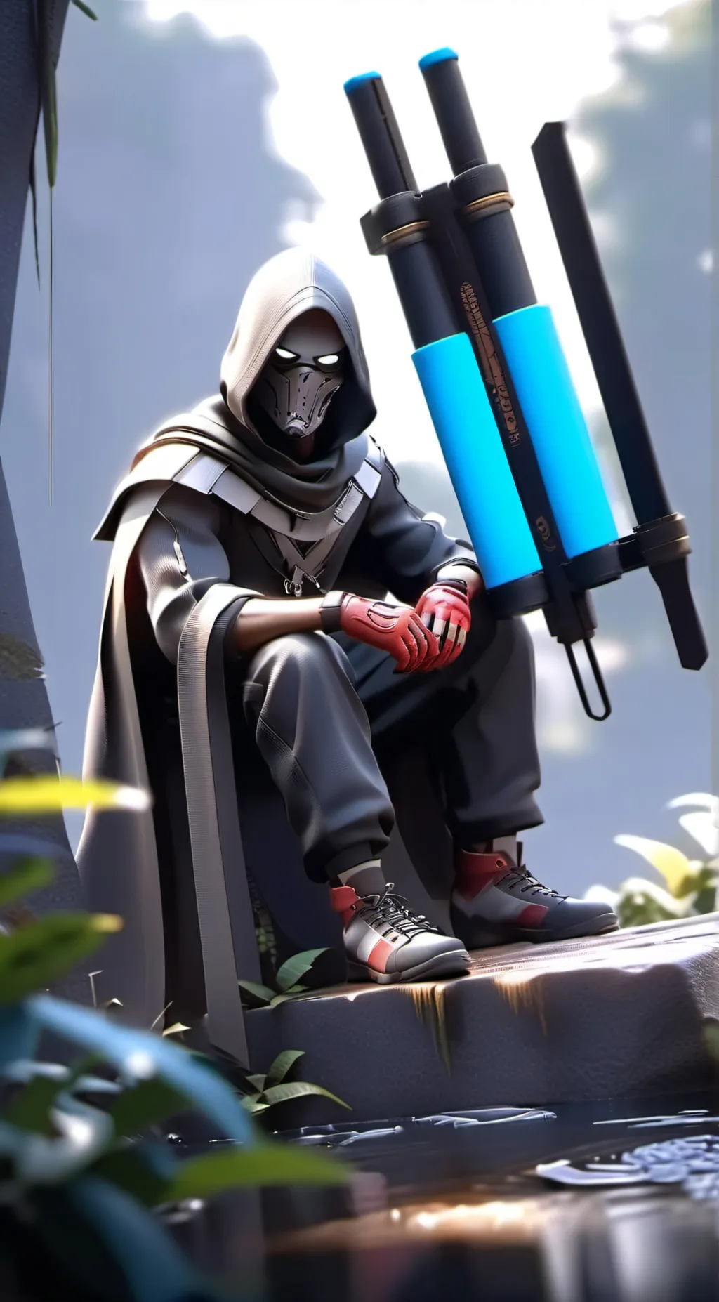 ai character: The mimic background